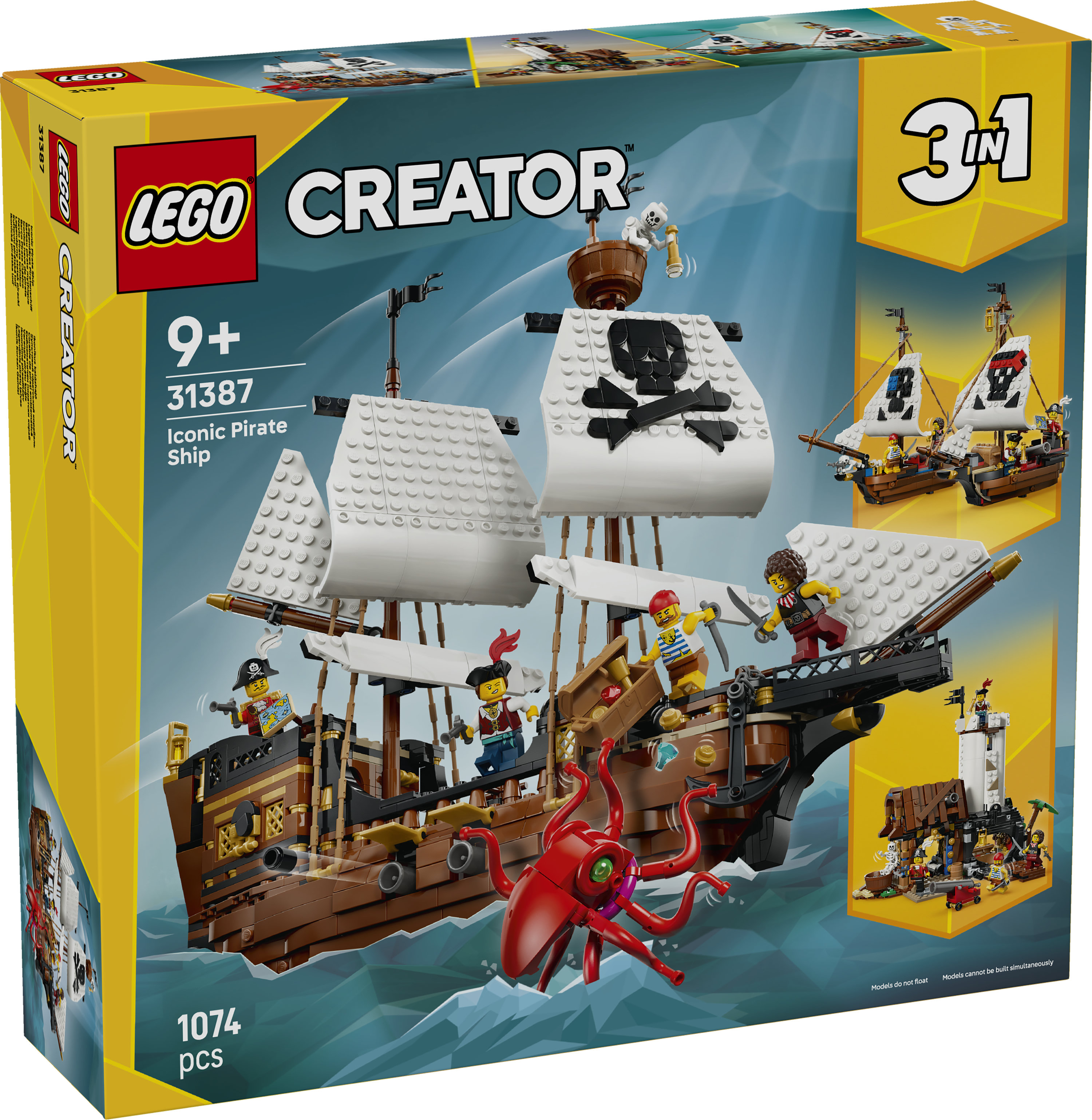 LEGO® Creator 31387 legendarisch piratenschip