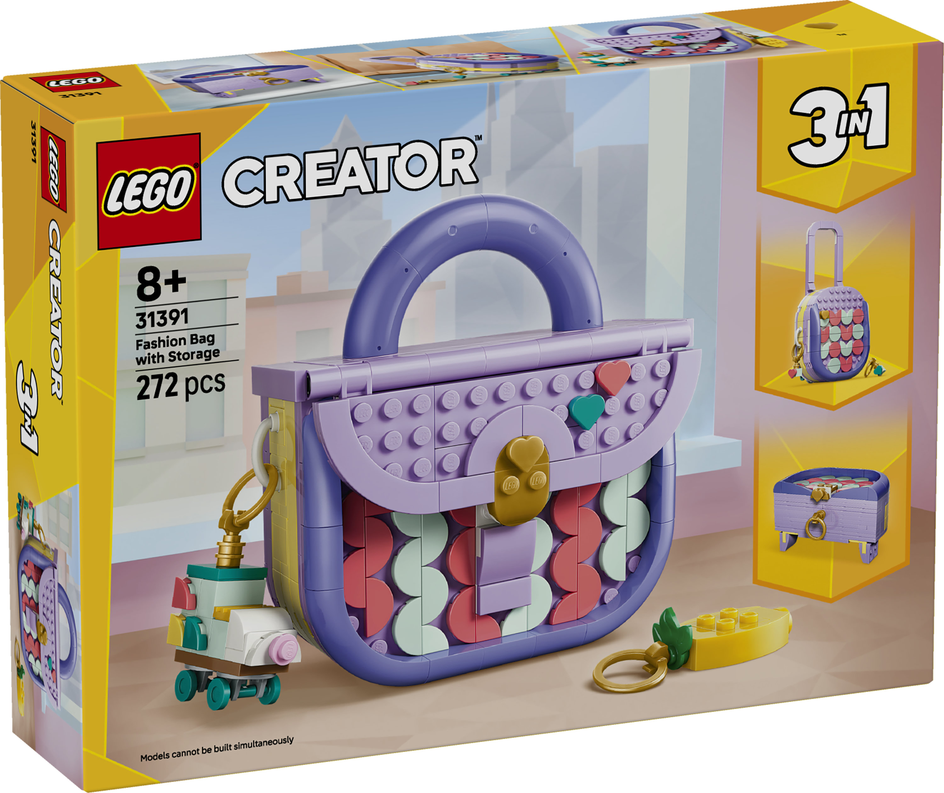 LEGO® Creator 31391 modieuze tas met opbergvak