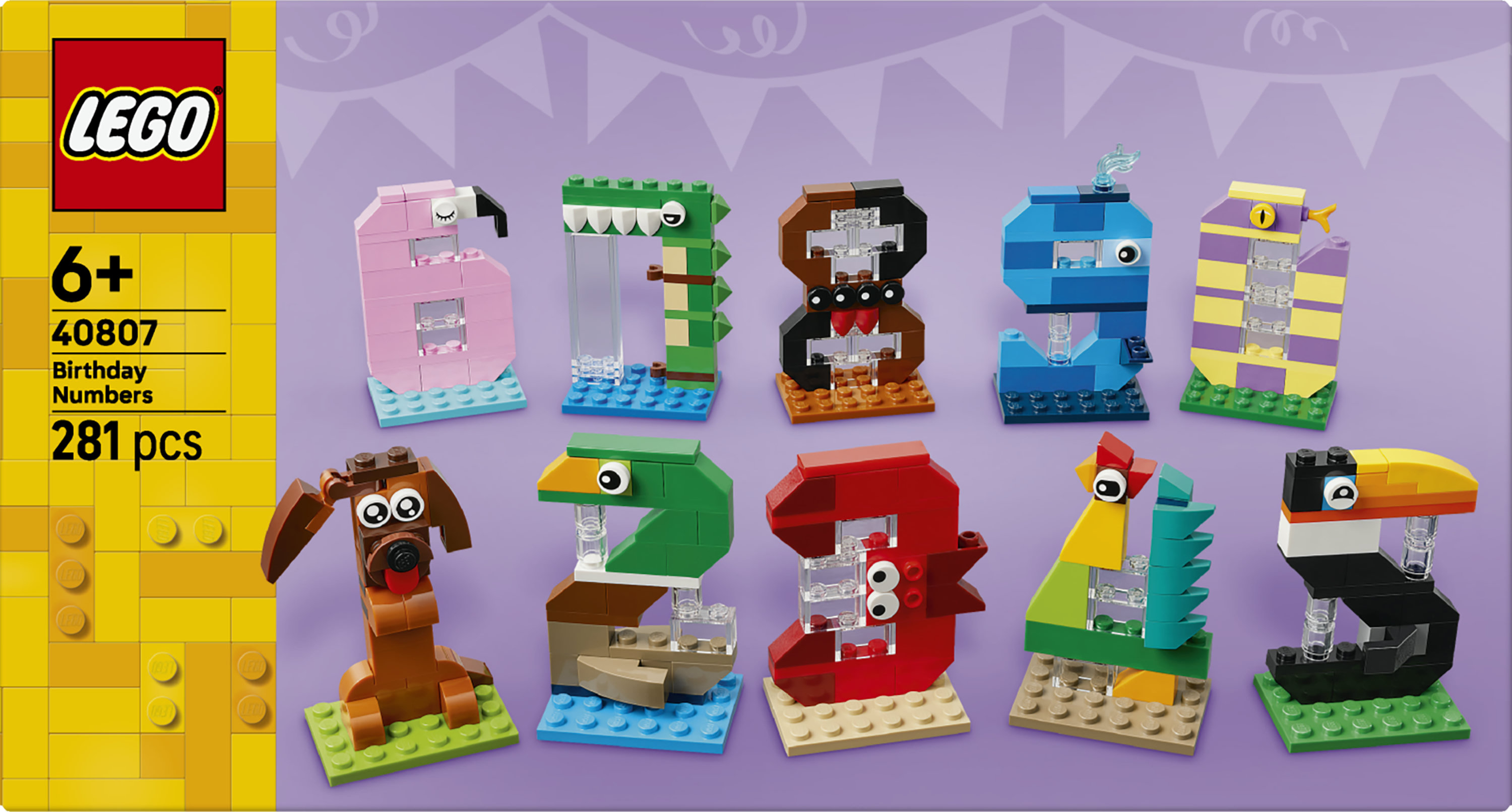 LEGO® Iconic 40807 verjaardagscijfers