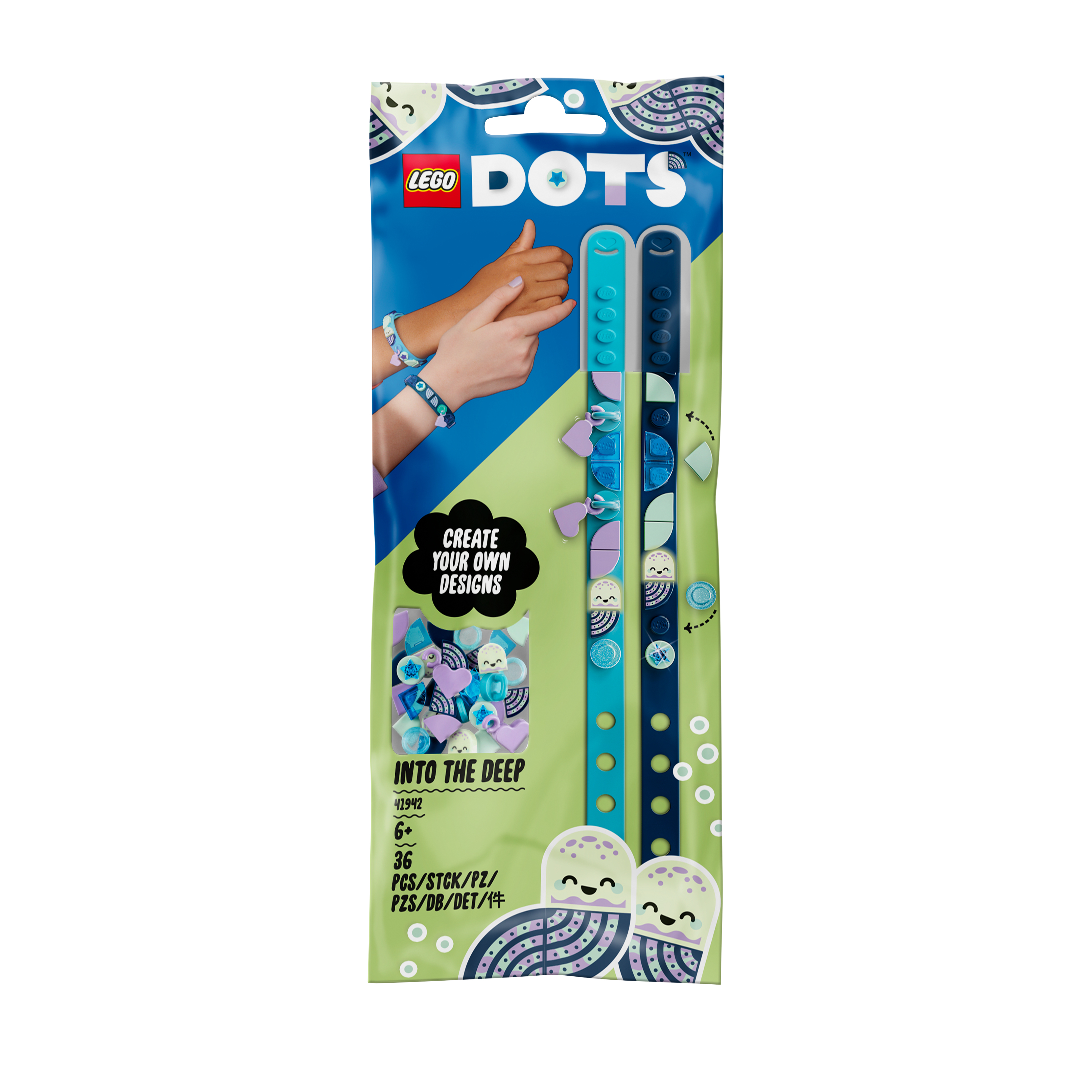 LEGO® Dots 41942 into the deep bracelets with charms afbeelding