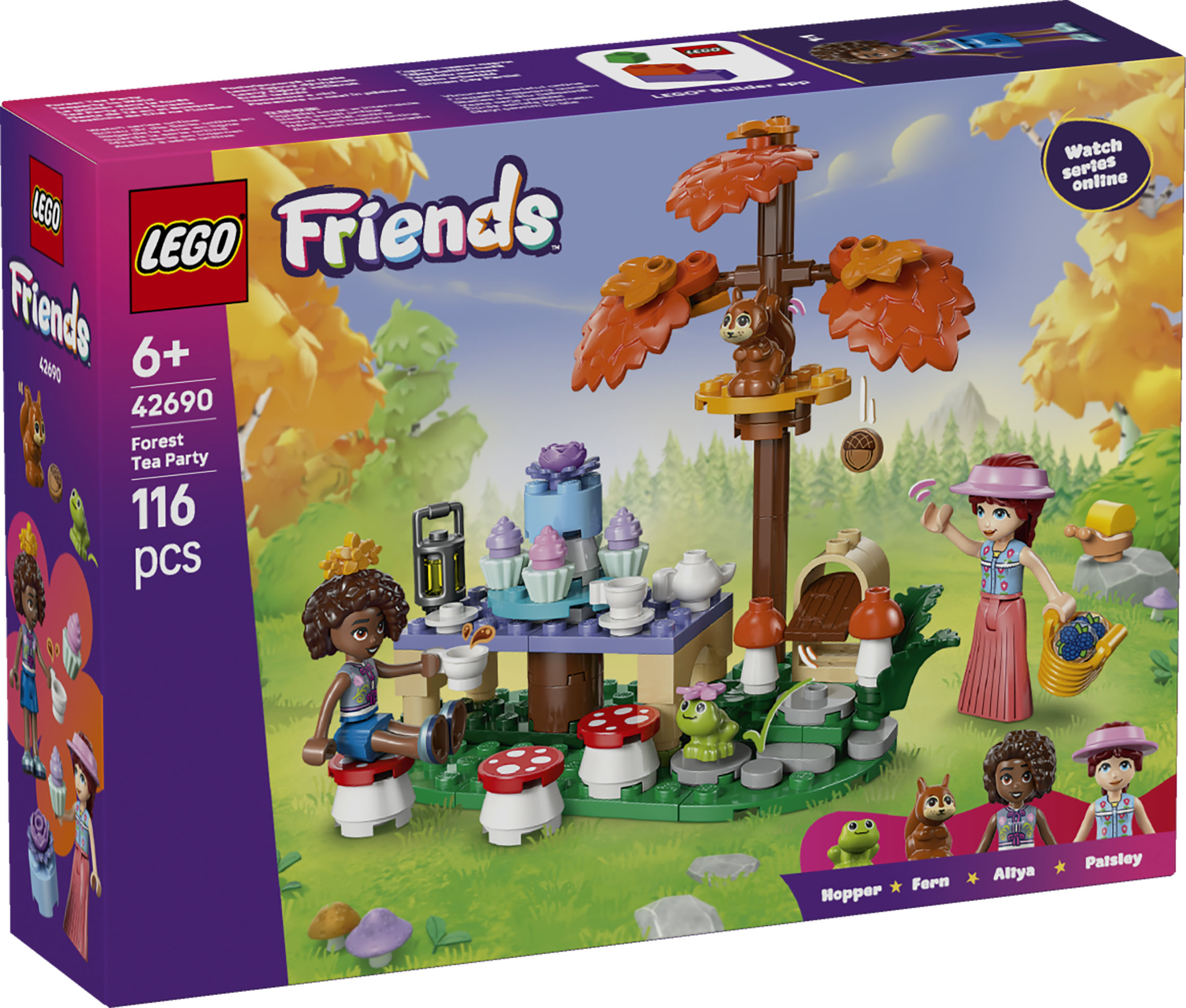 LEGO® Friends 42690 theekransje in het bos