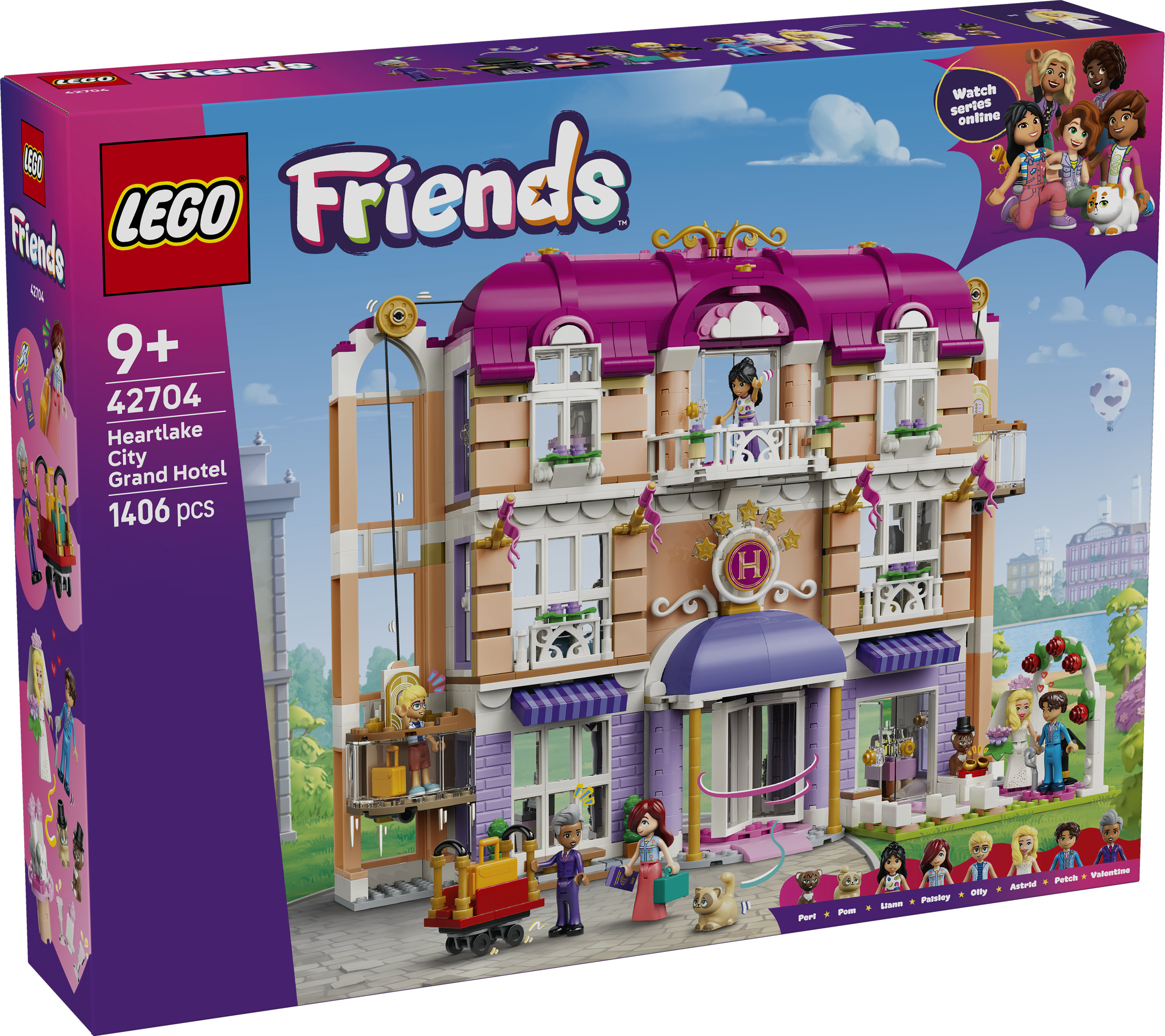 LEGO® Friends 42704 het grote hotel van Heartlake city