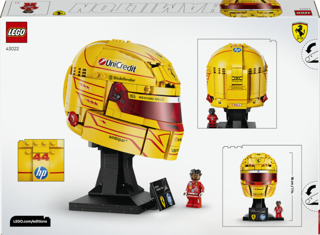 LEGO® Special edition 43022 Scuderia Ferrari HP helm van Lewis Hamilton