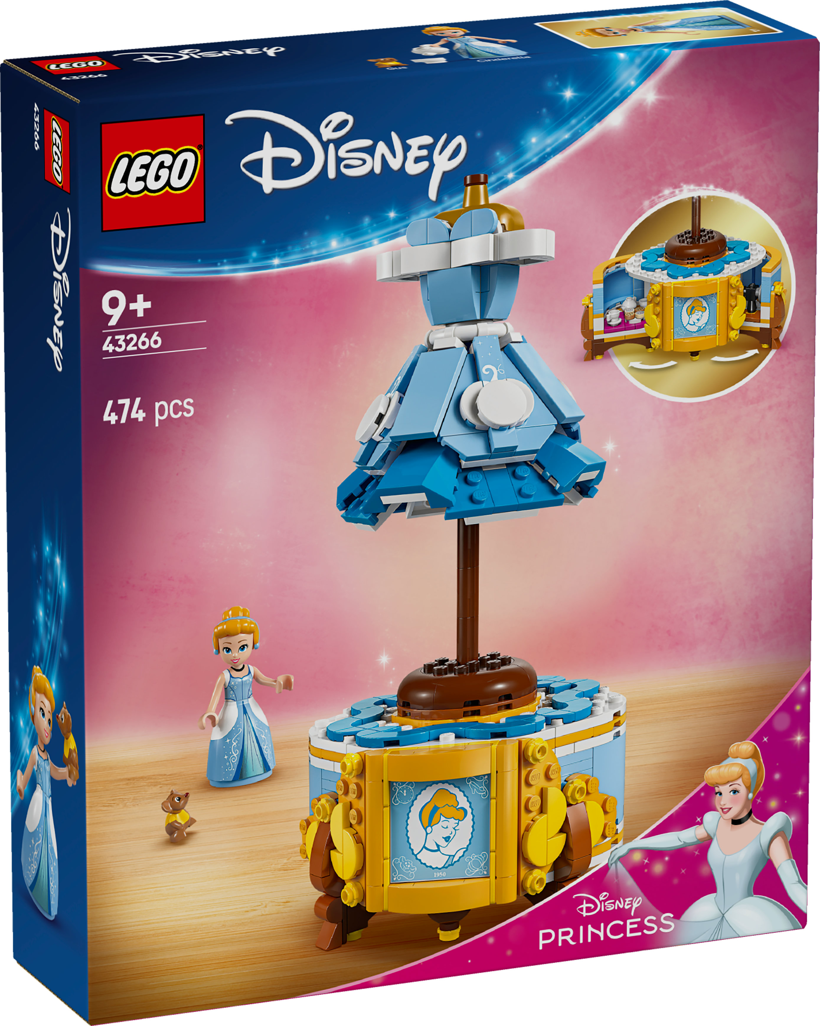LEGO® Disney Princess 43266 de jurk van Assepoester