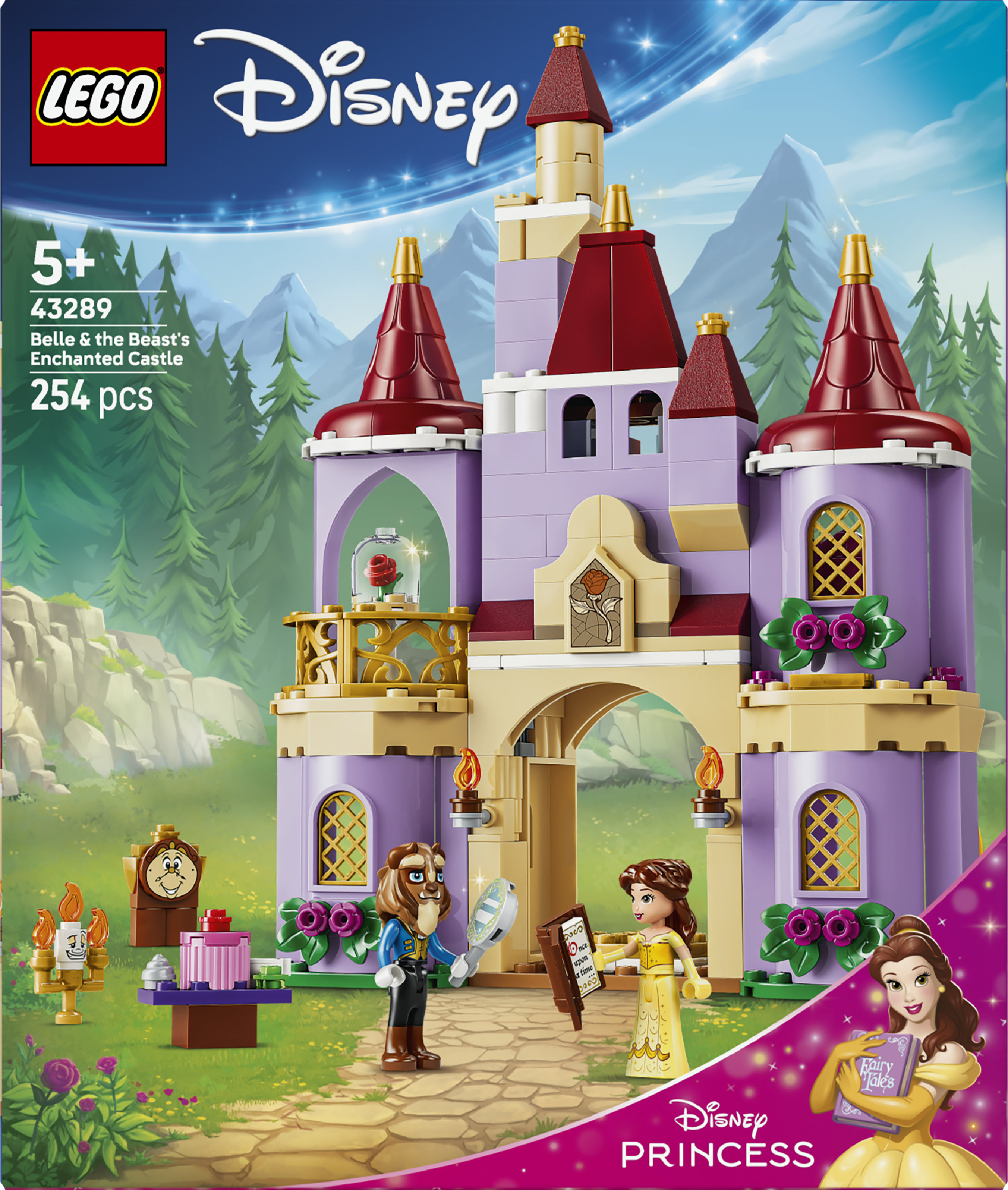 LEGO® Disney Princess 43289 het betoverde kasteel van Belle en het Beest