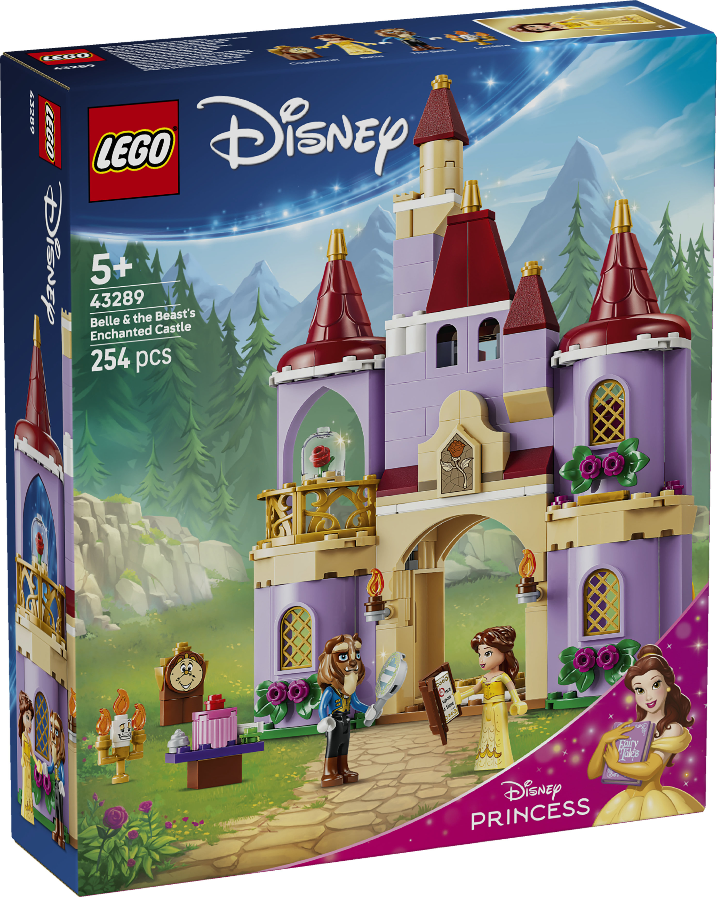 LEGO® Disney Princess 43289 het betoverde kasteel van Belle en het Beest
