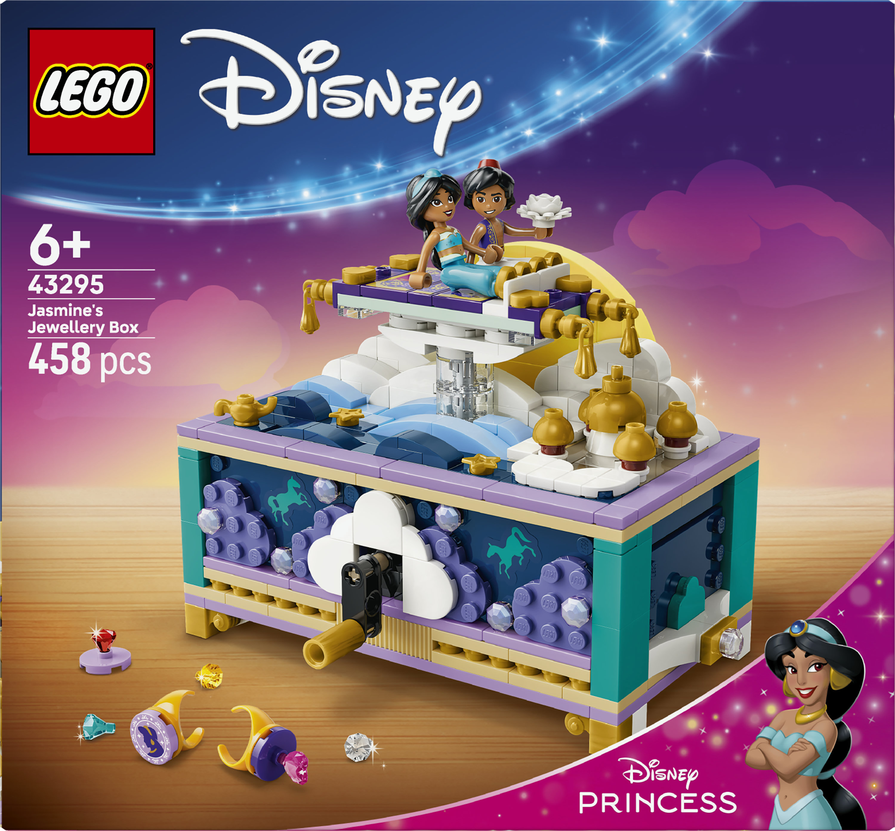 LEGO® Disney Princess 43295 Jasmine's sieradendoos