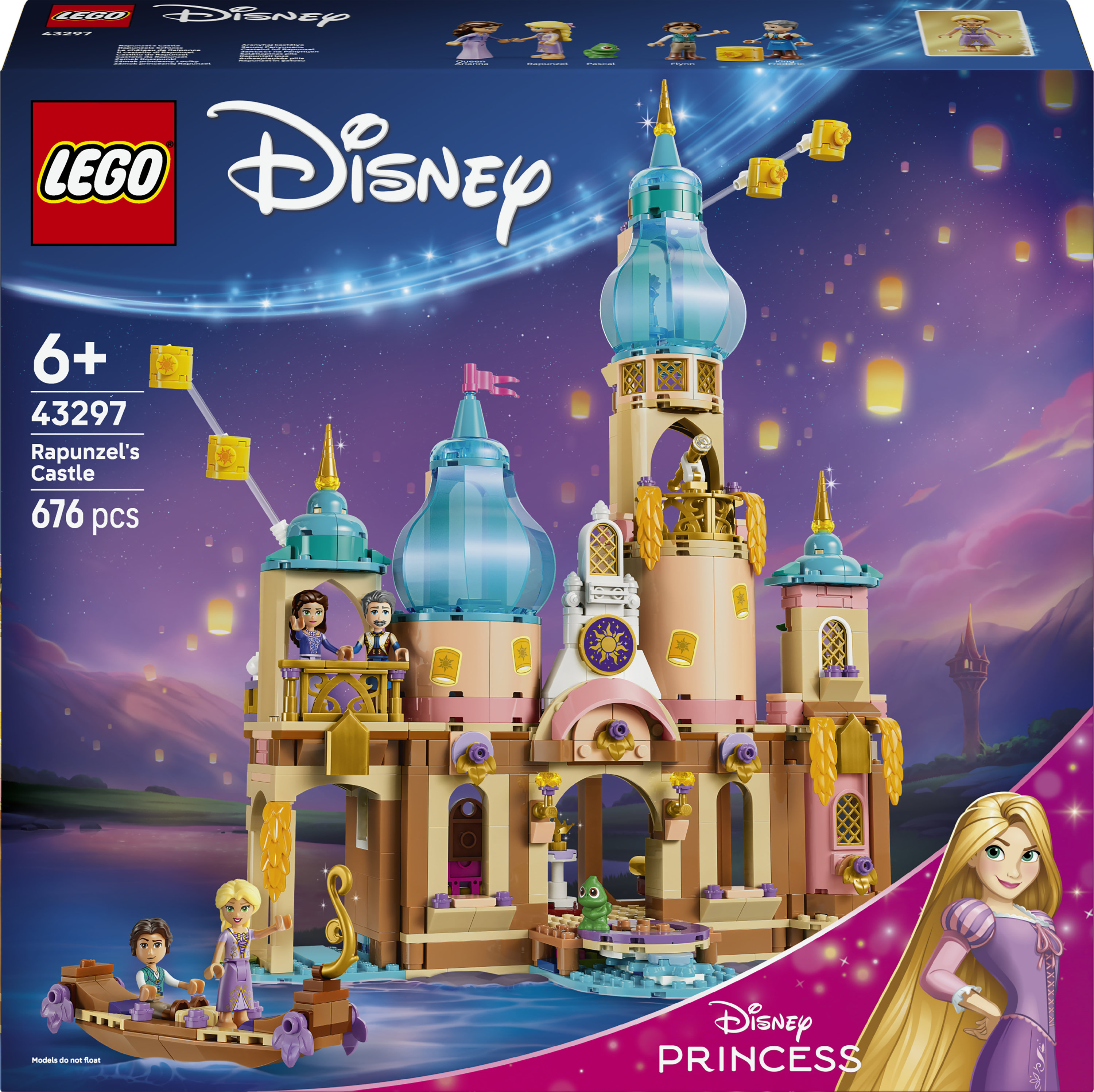 LEGO® Disney Princess 43297 kasteel van Rapunzel