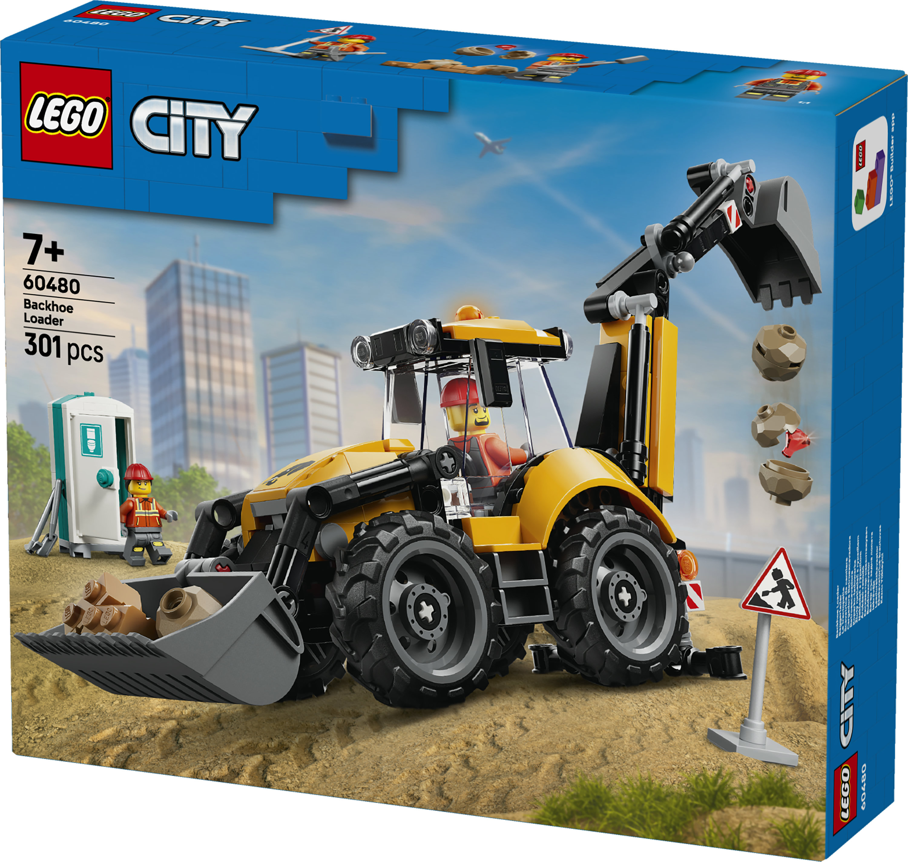LEGO® City 60480 gele graafmachine