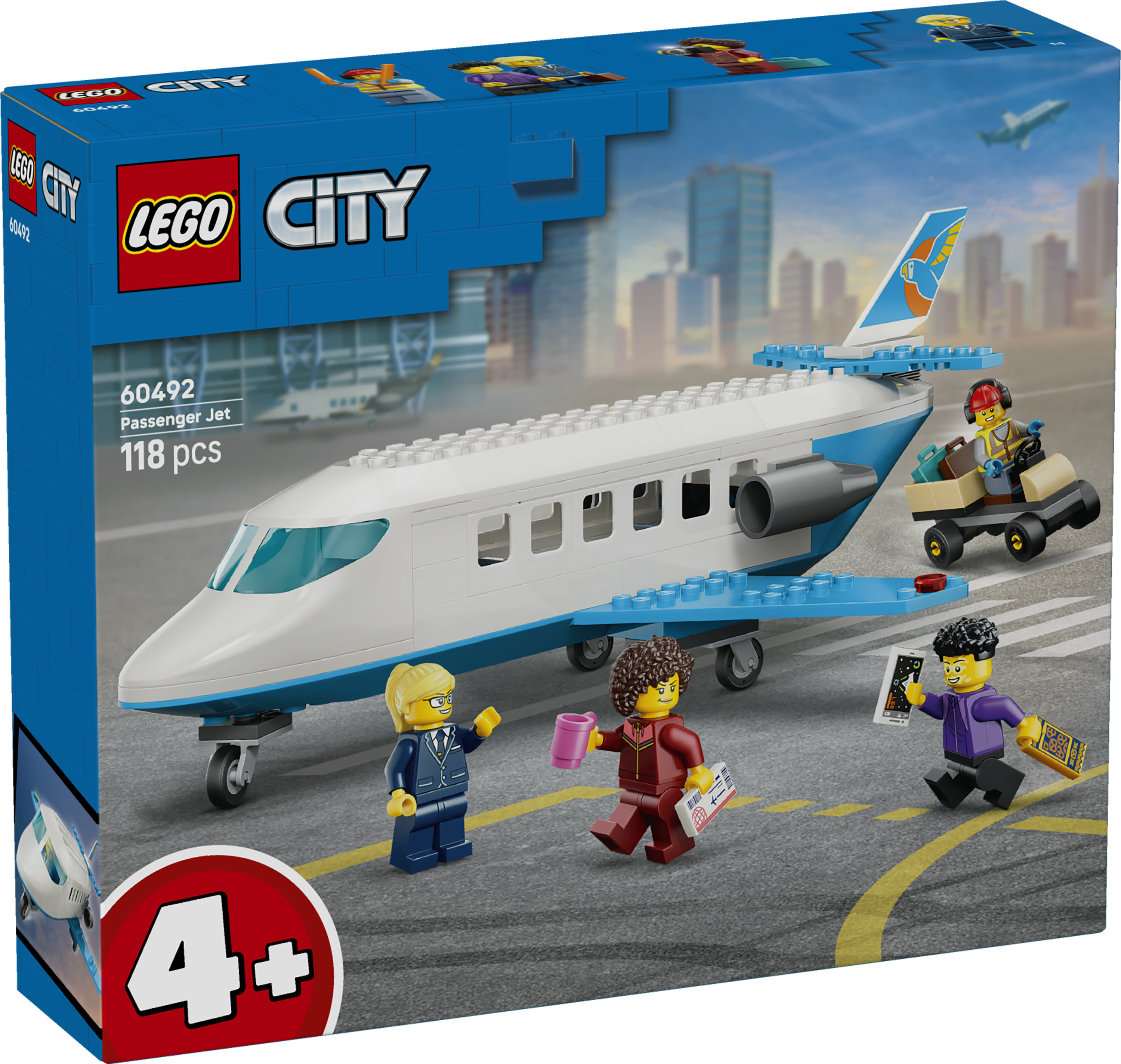 LEGO® City 60492 passagierstoestel