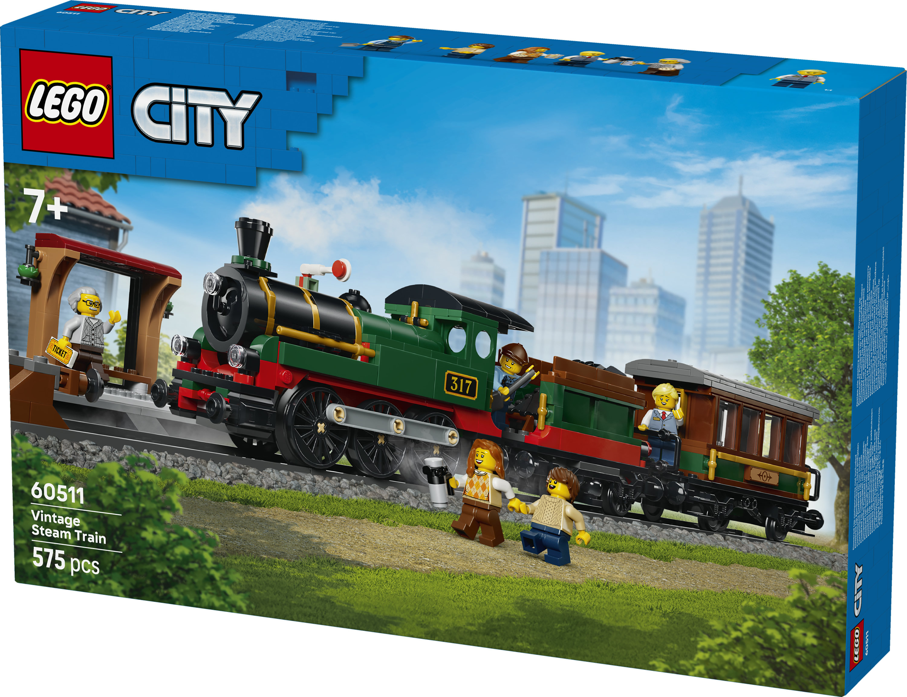 LEGO® City 60511 klassieke stoomtrein