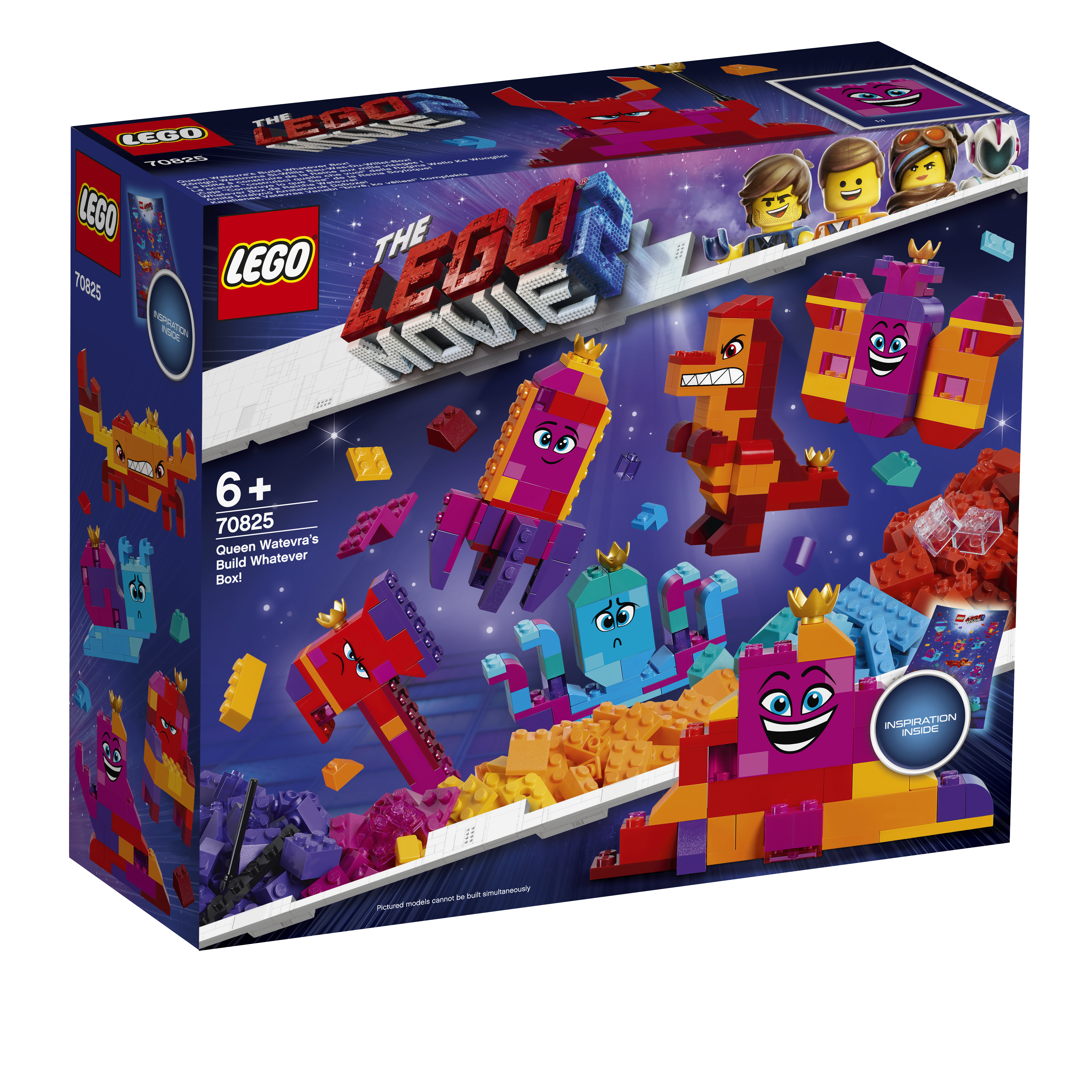 LEGO® The Movie 2 70825 koningin Wiedanook Watdanook's bouw iets doos!