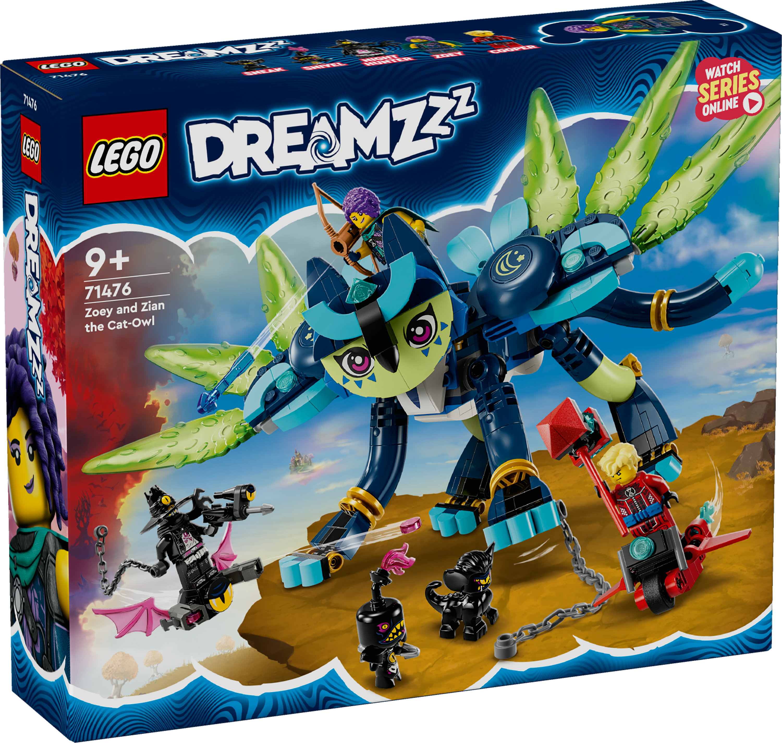 LEGO® Dreamzzz 71476 Zoey en de kat Zian