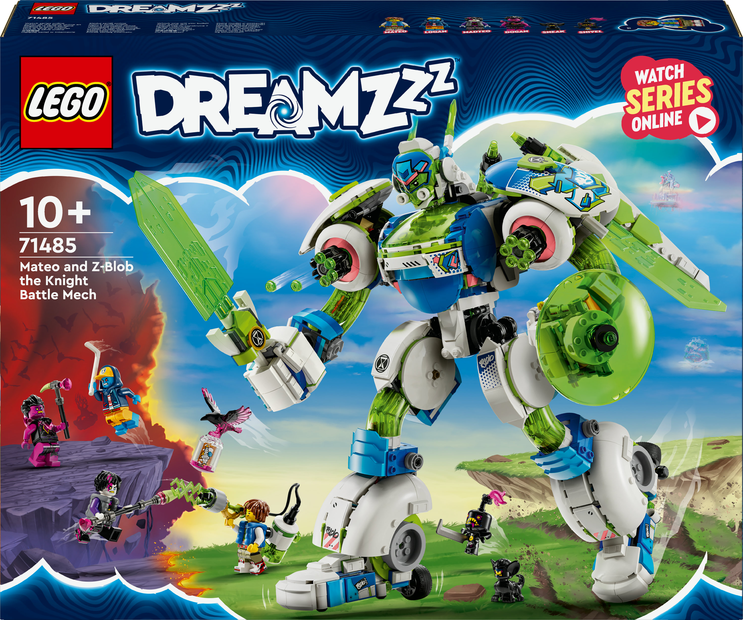 LEGO® DREAMZzz 71485 Mateo en Z-Blob de riddermecha