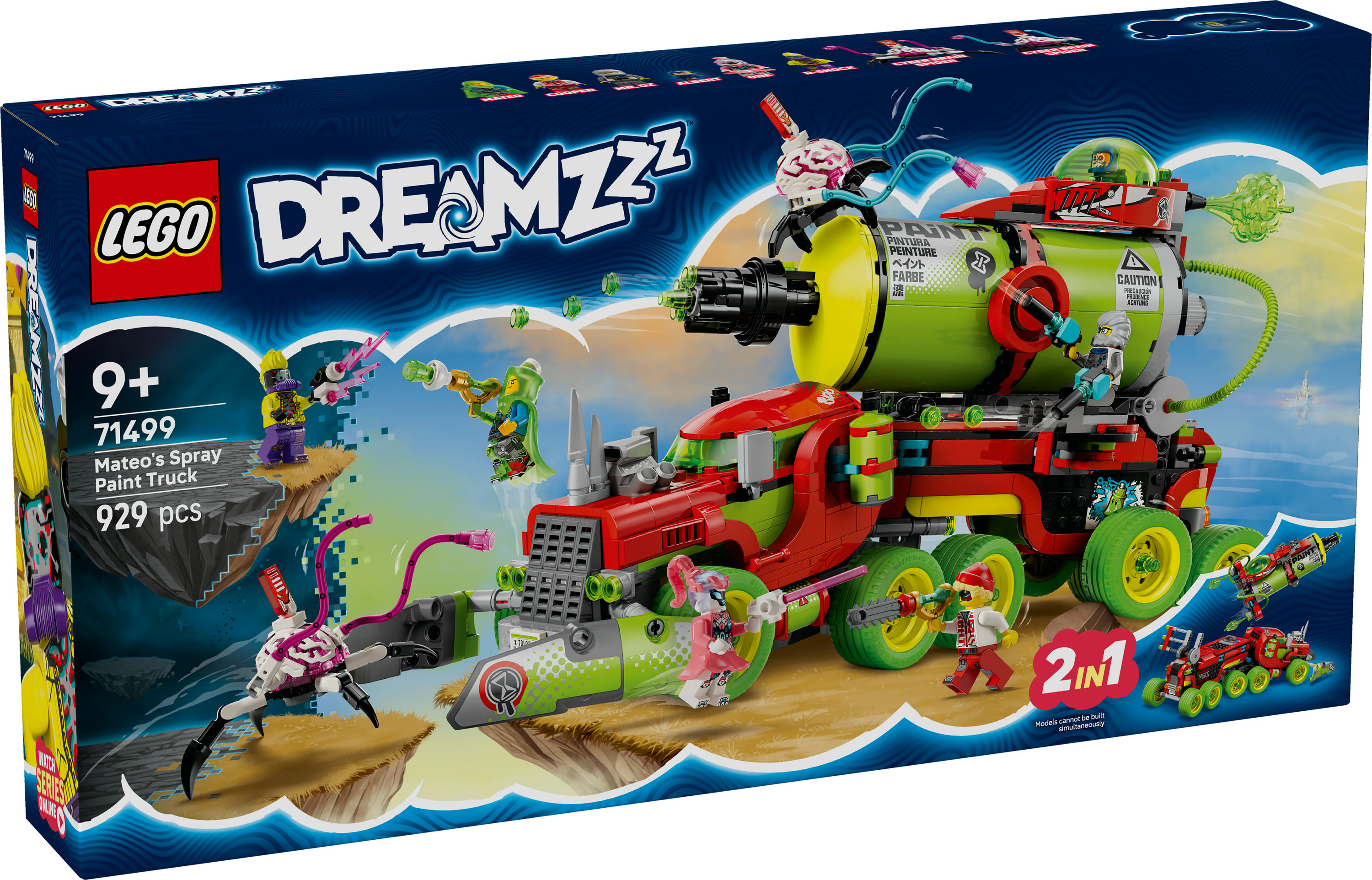 LEGO® DREAMZzz 71499 Mateo's spuitbustruck