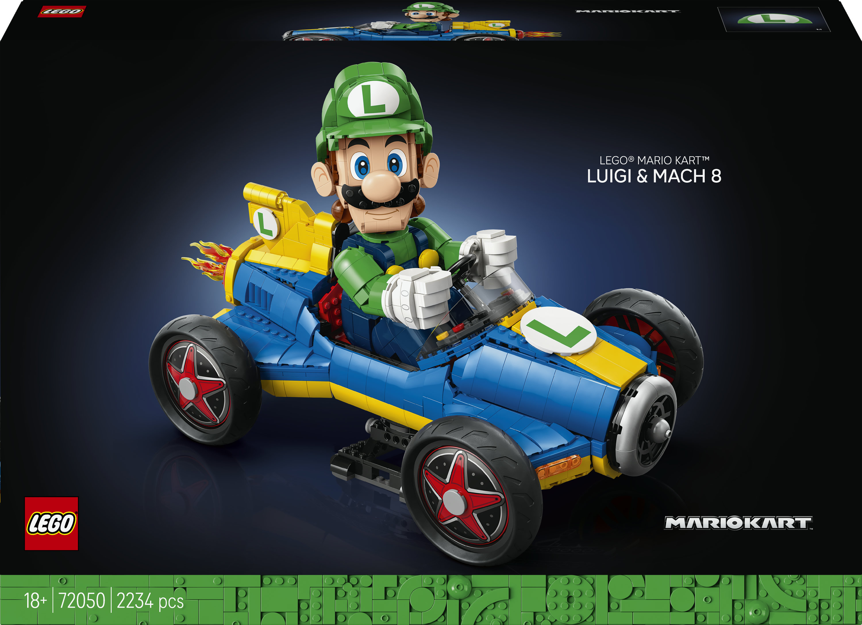 LEGO® Super Mario Kart 72050 Luigi & Turboflitzer
