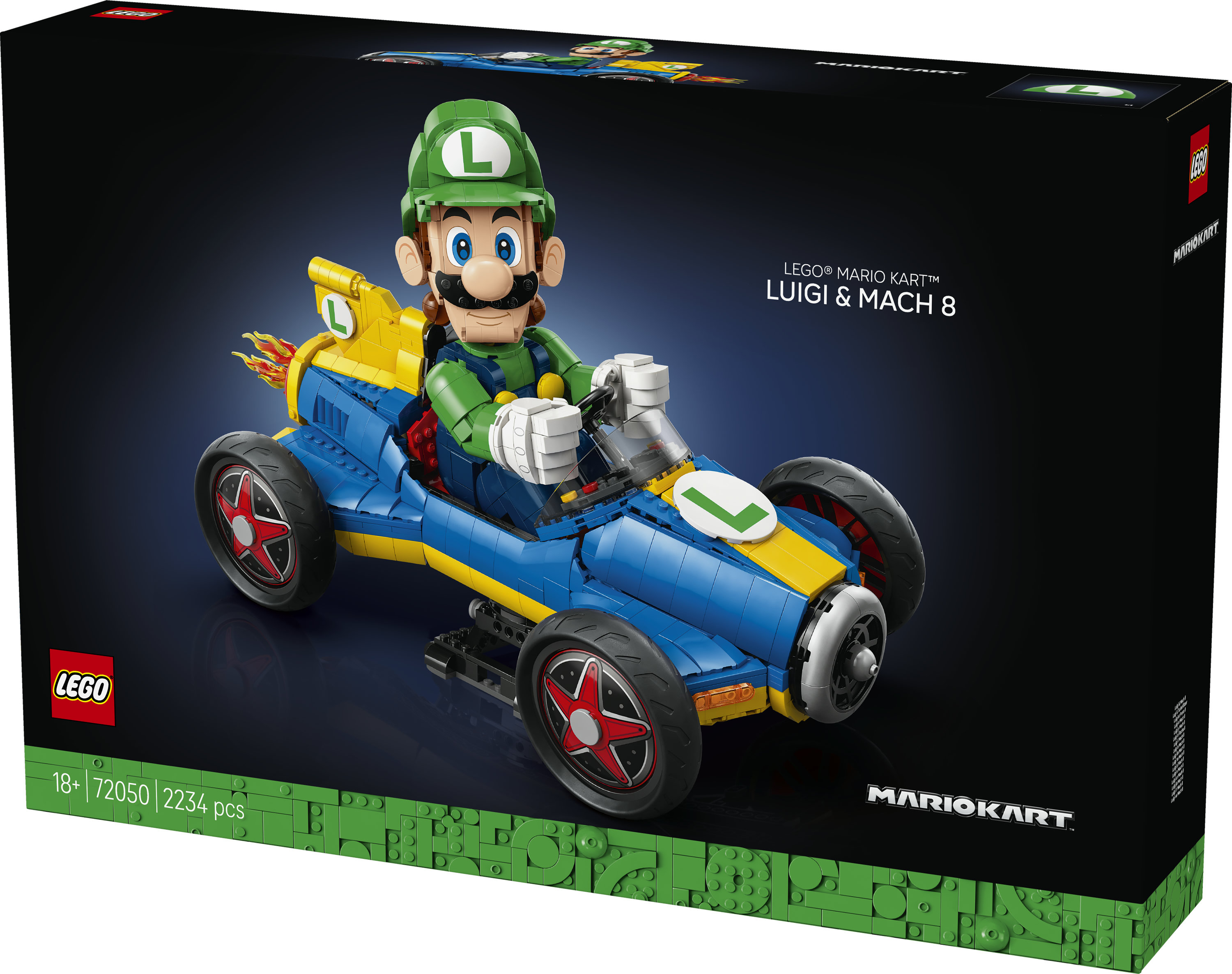 LEGO® Super Mario 72050 Mario Kart: Luigi & Turboflitzer