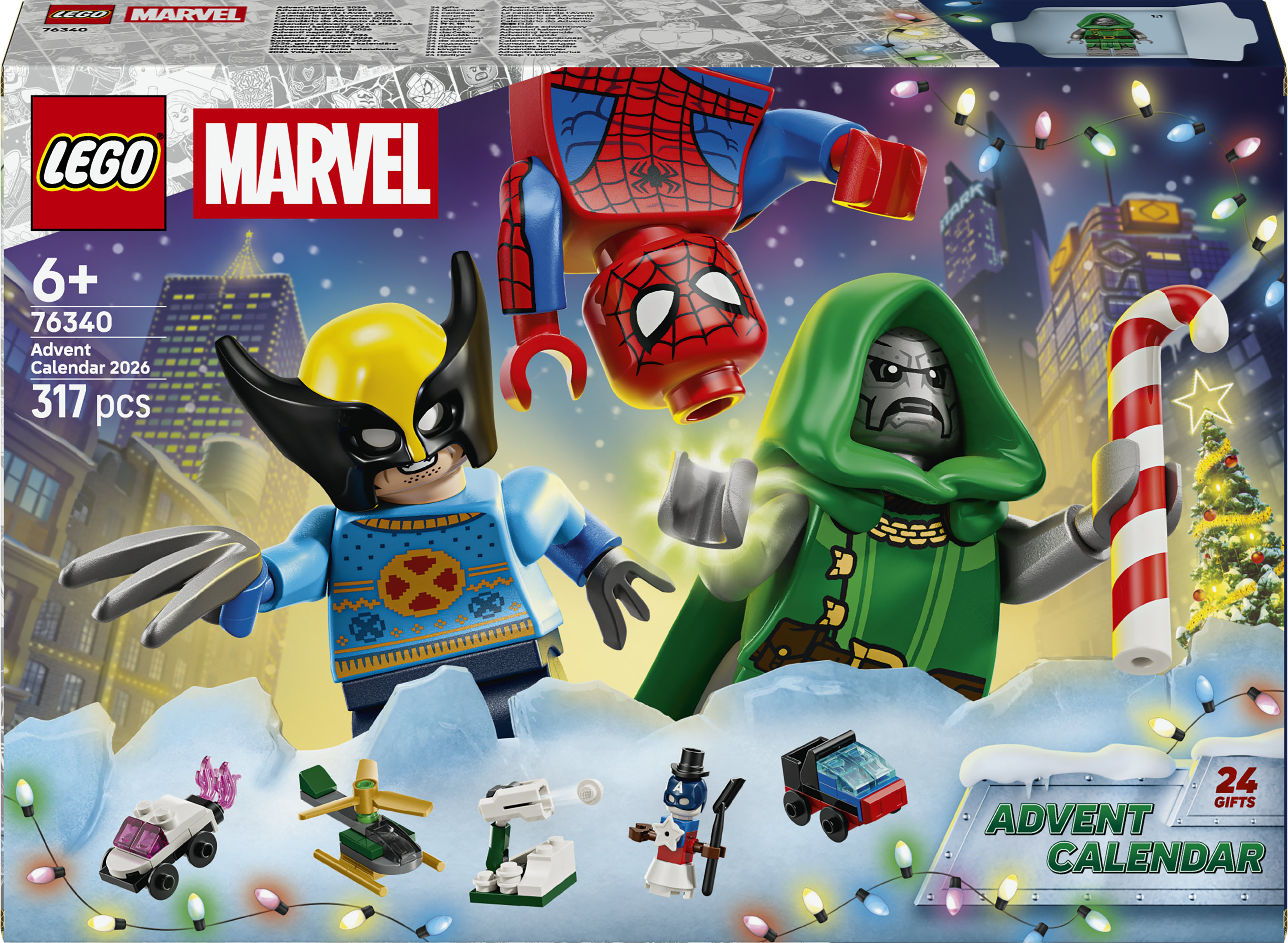 LEGO® Marvel 76340 adventskalender 2026