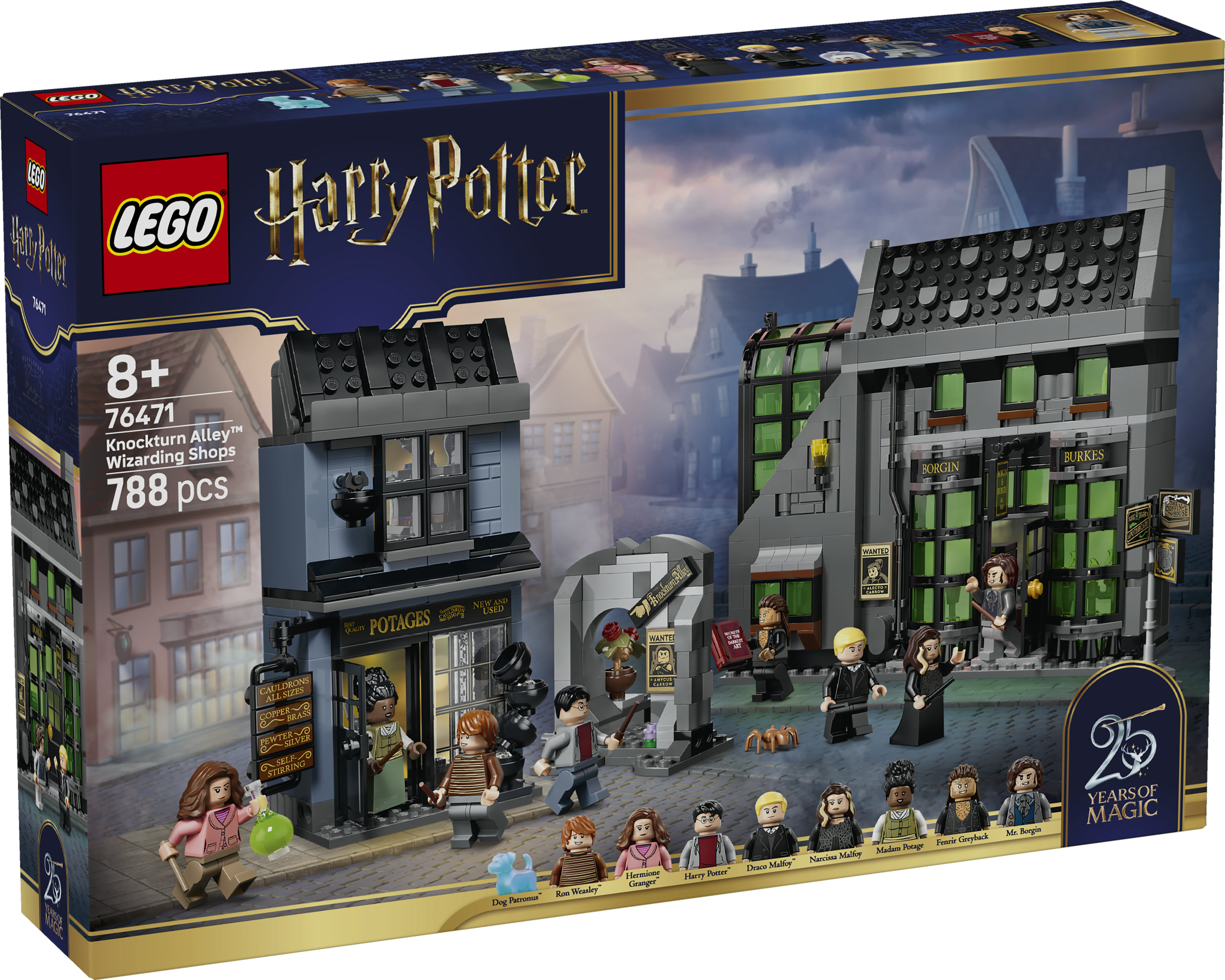 LEGO® Harry Potter 76471 tovenaarswinkels in de Wegisweg