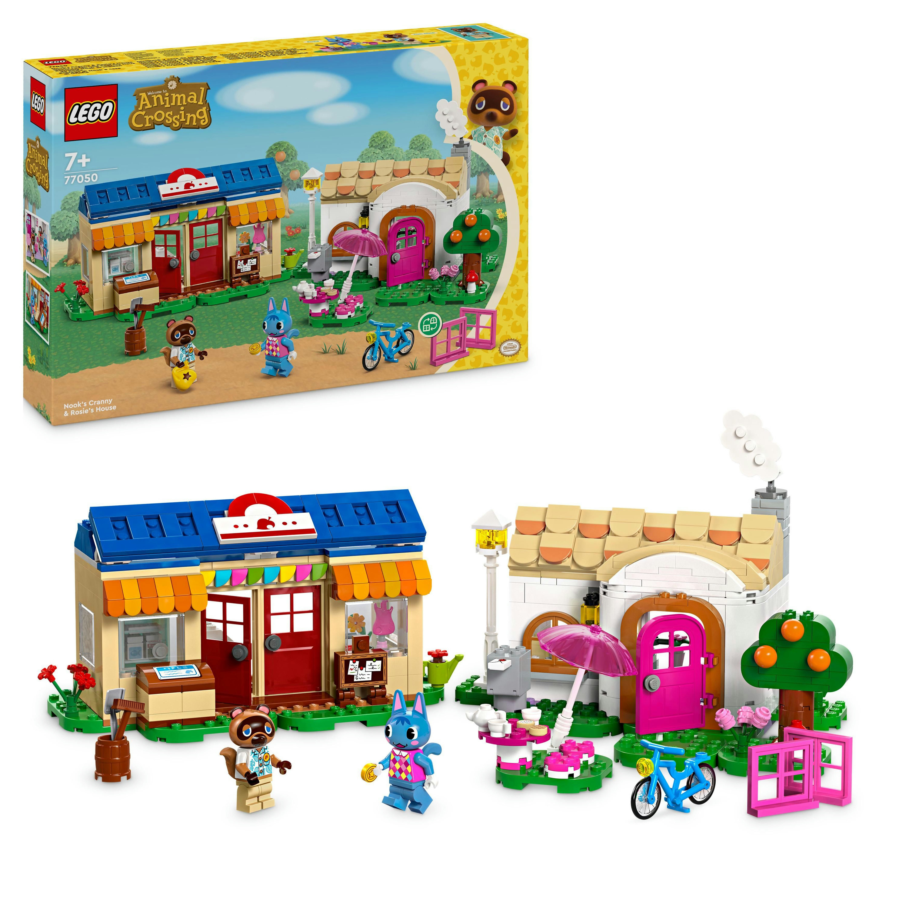LEGO Animal Crossing 77050 Nooks hoek en Rosies huis