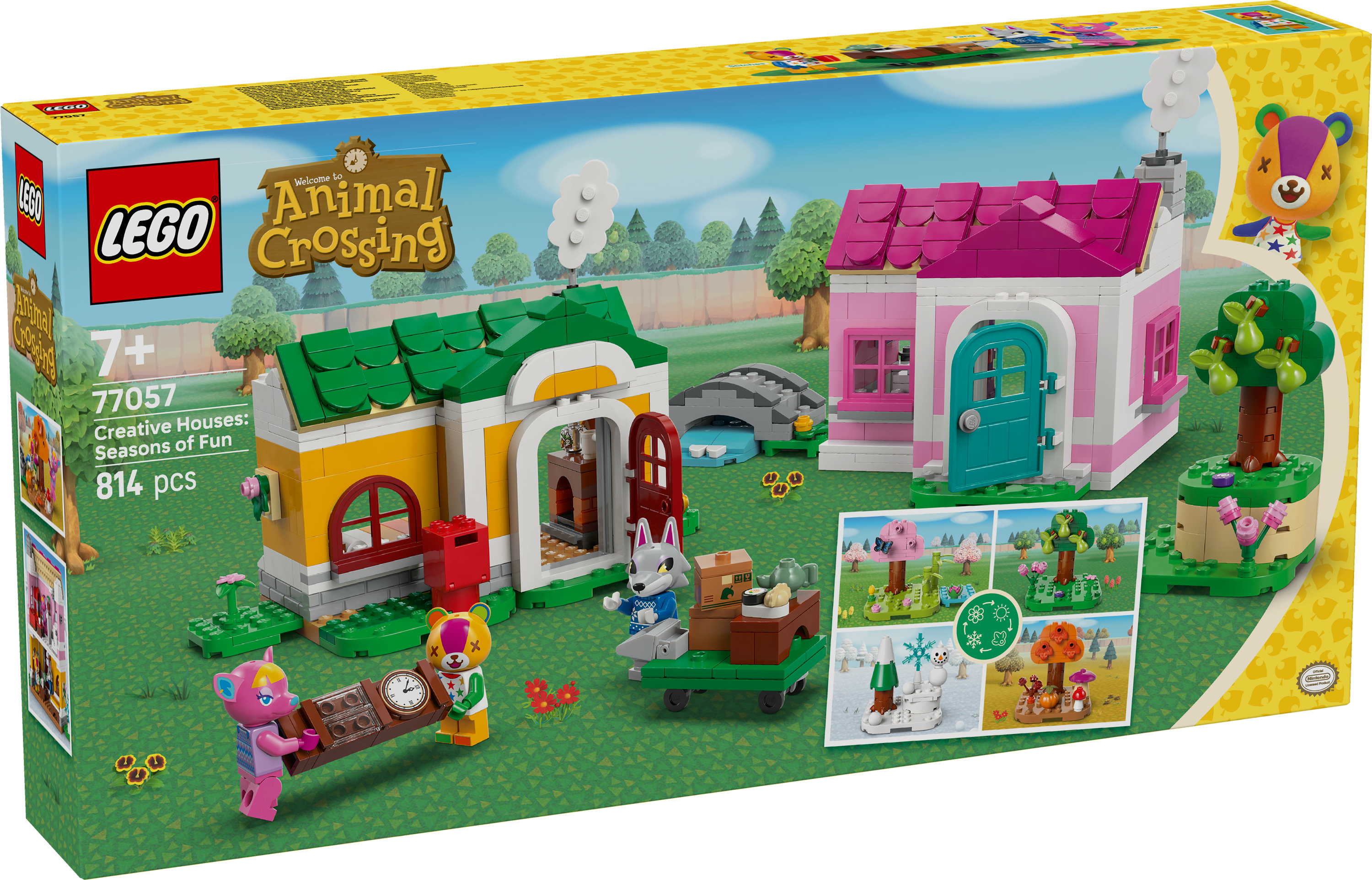 LEGO® Animal Crossing 77057 creatieve huizen