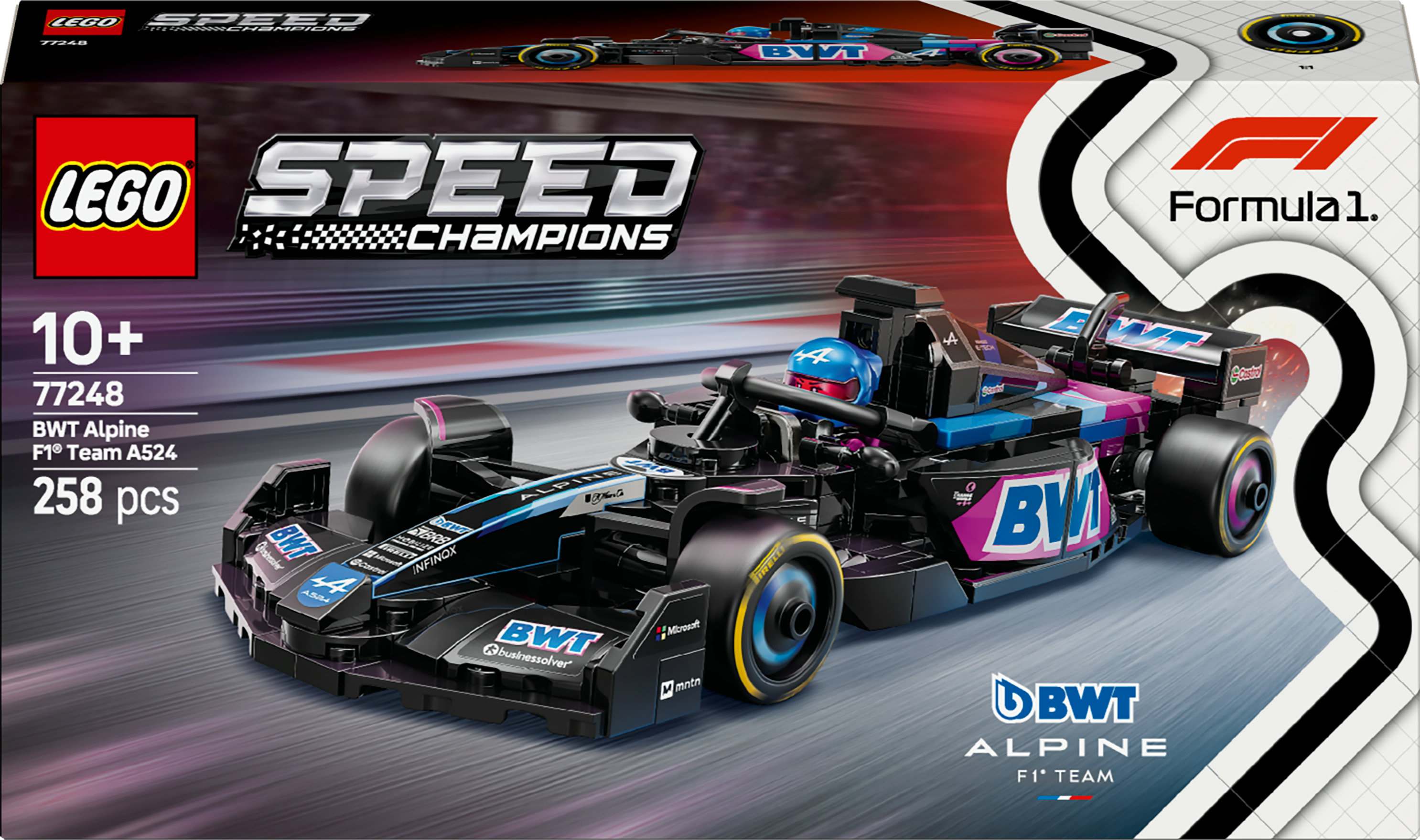 LEGO Speed Champions BWT Alpine F1 Team A524