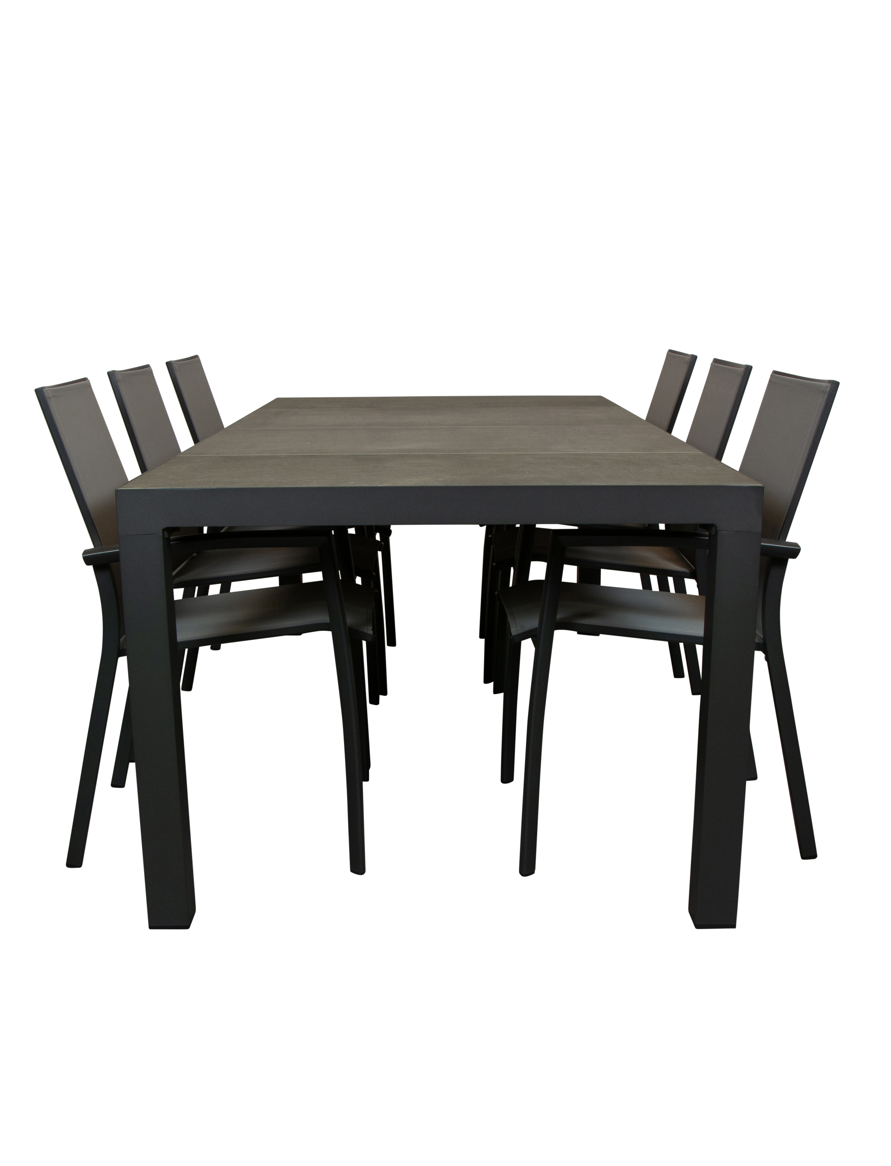 Qopps Levas tuintafel met Tampa stapelbare tuinstoel