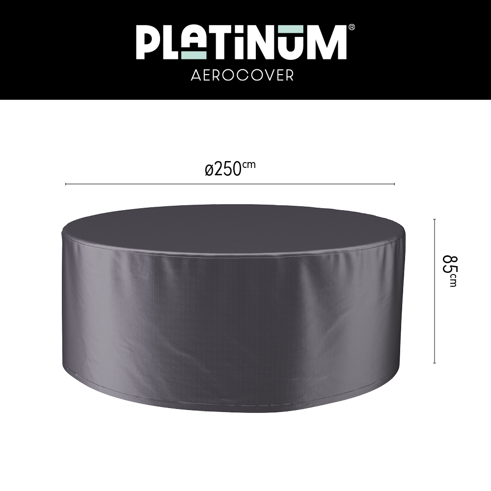 Platinum Aerocover tuinsethoes 250 rond