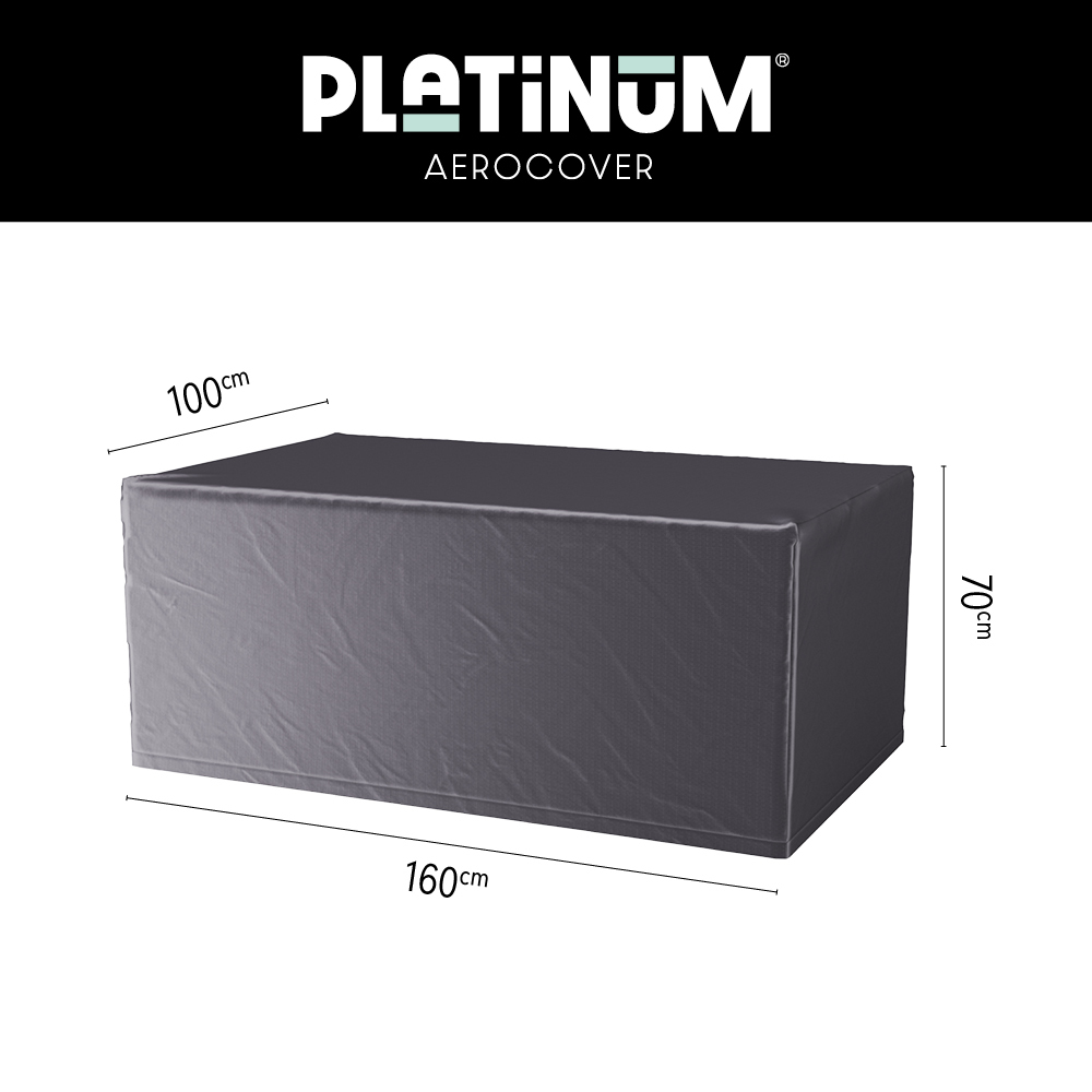 Platinum Aerocover tafelhoes 160x100x70