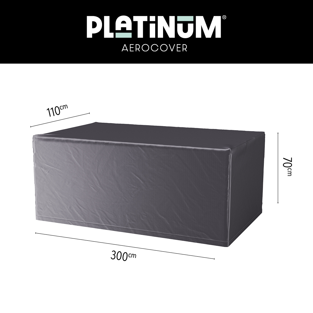 Platinum Aerocover tafelhoes 300x110x70