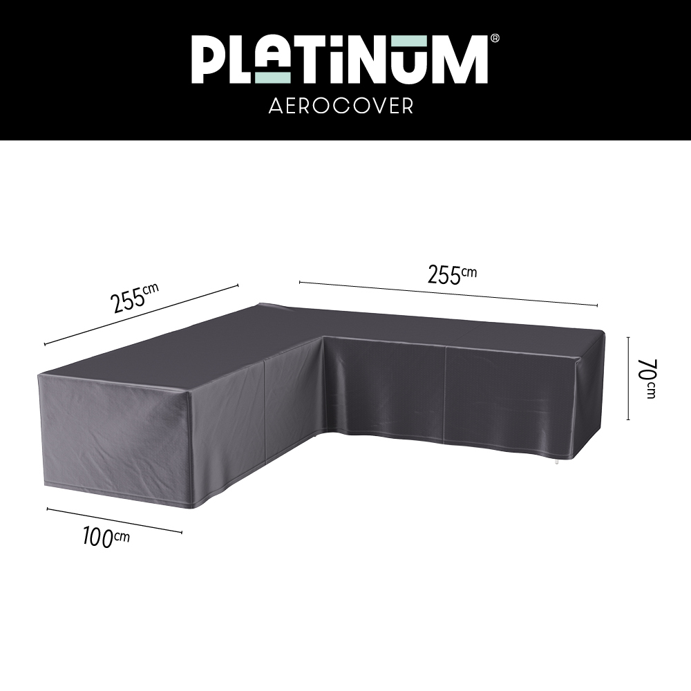 Platinum Aerocover loungesethoes hoekbank L 255
