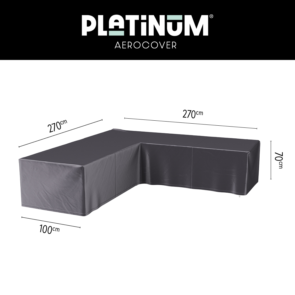 Platinum Aerocover loungesethoes hoekbanken L 270