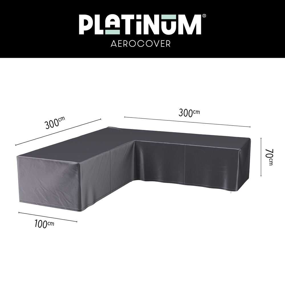 Platinum AeroCover loungesethoes hoekbank L 300