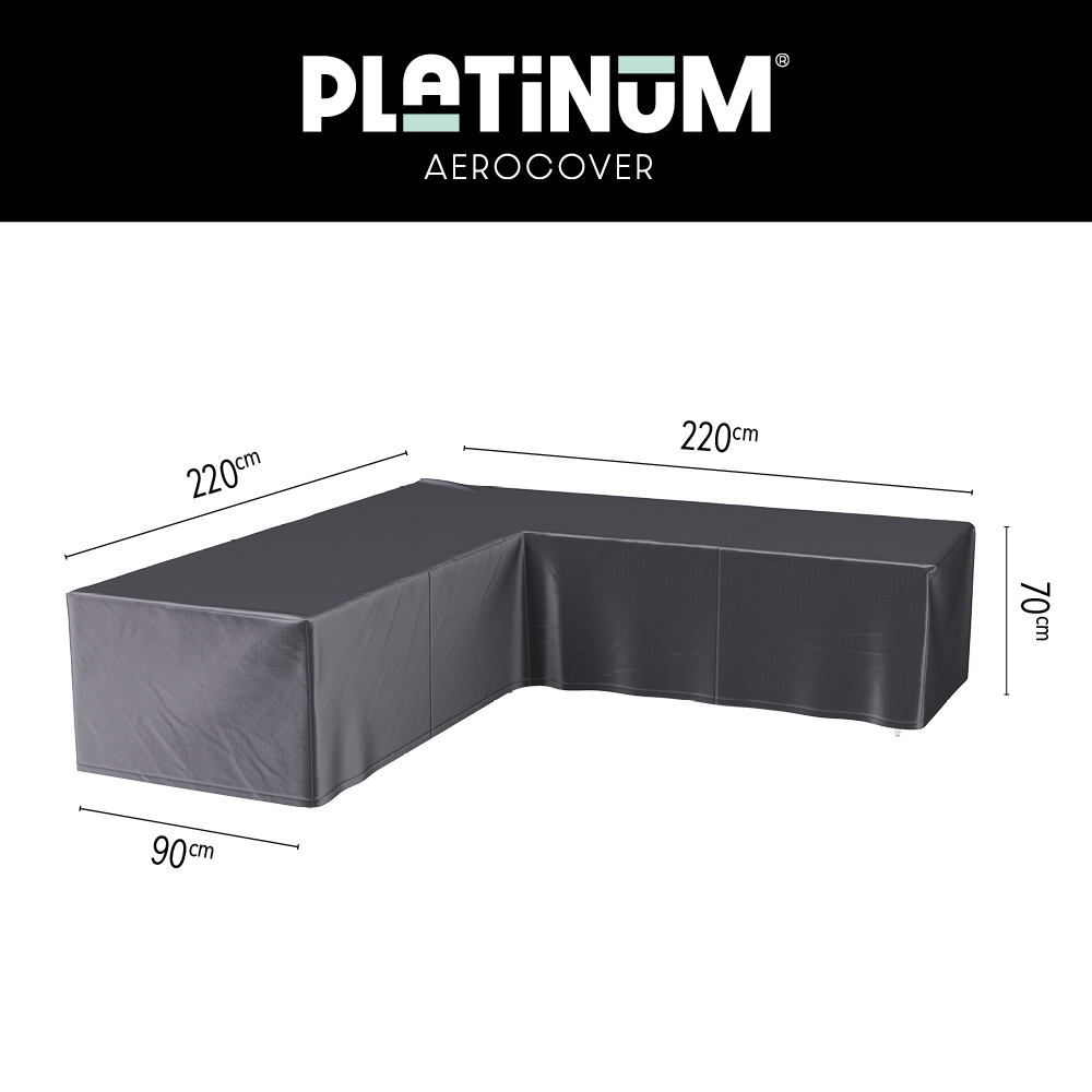 Platinum Aerocover loungesethoes L 220