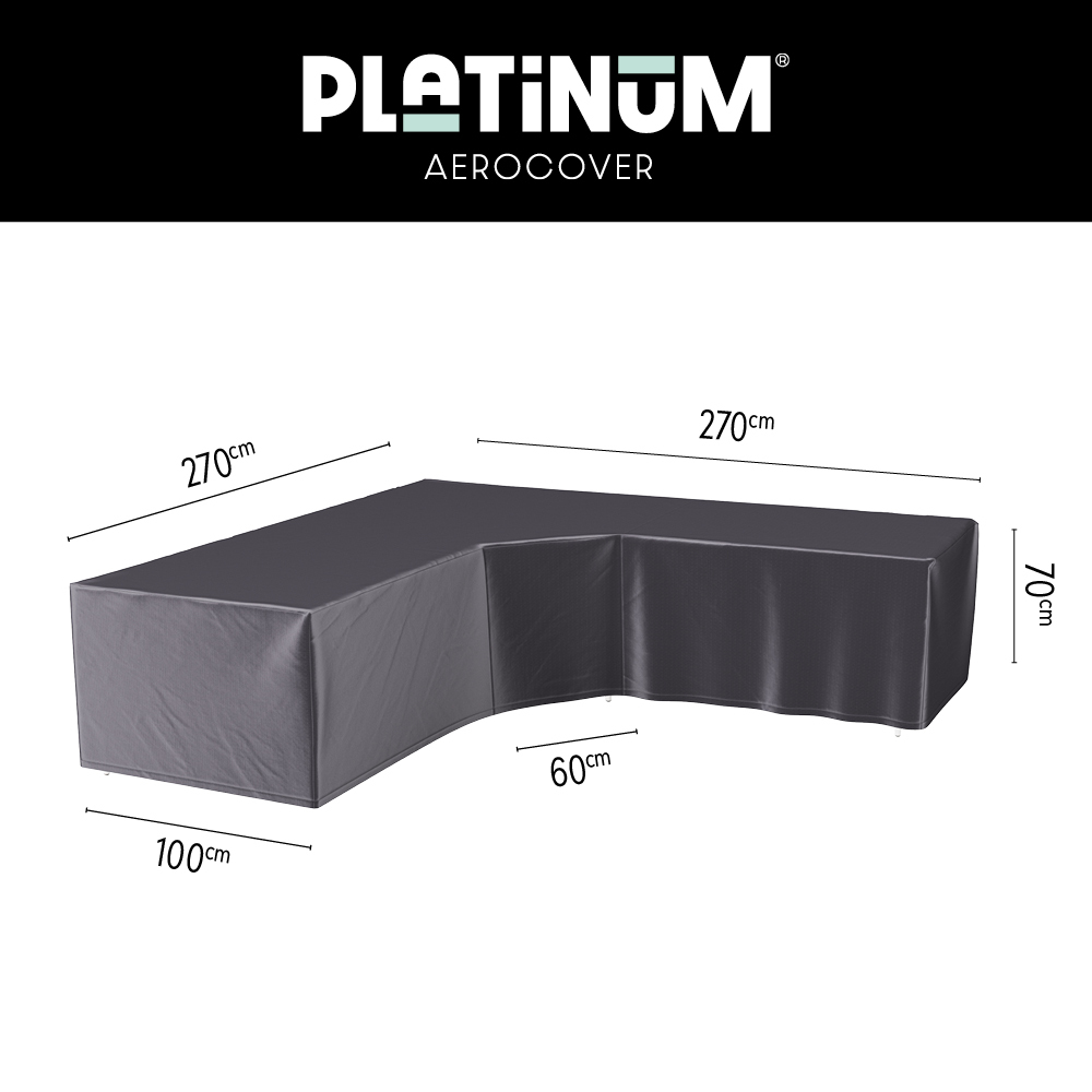 Platinum Aerocover loungesethoes hoekbank Lt 270