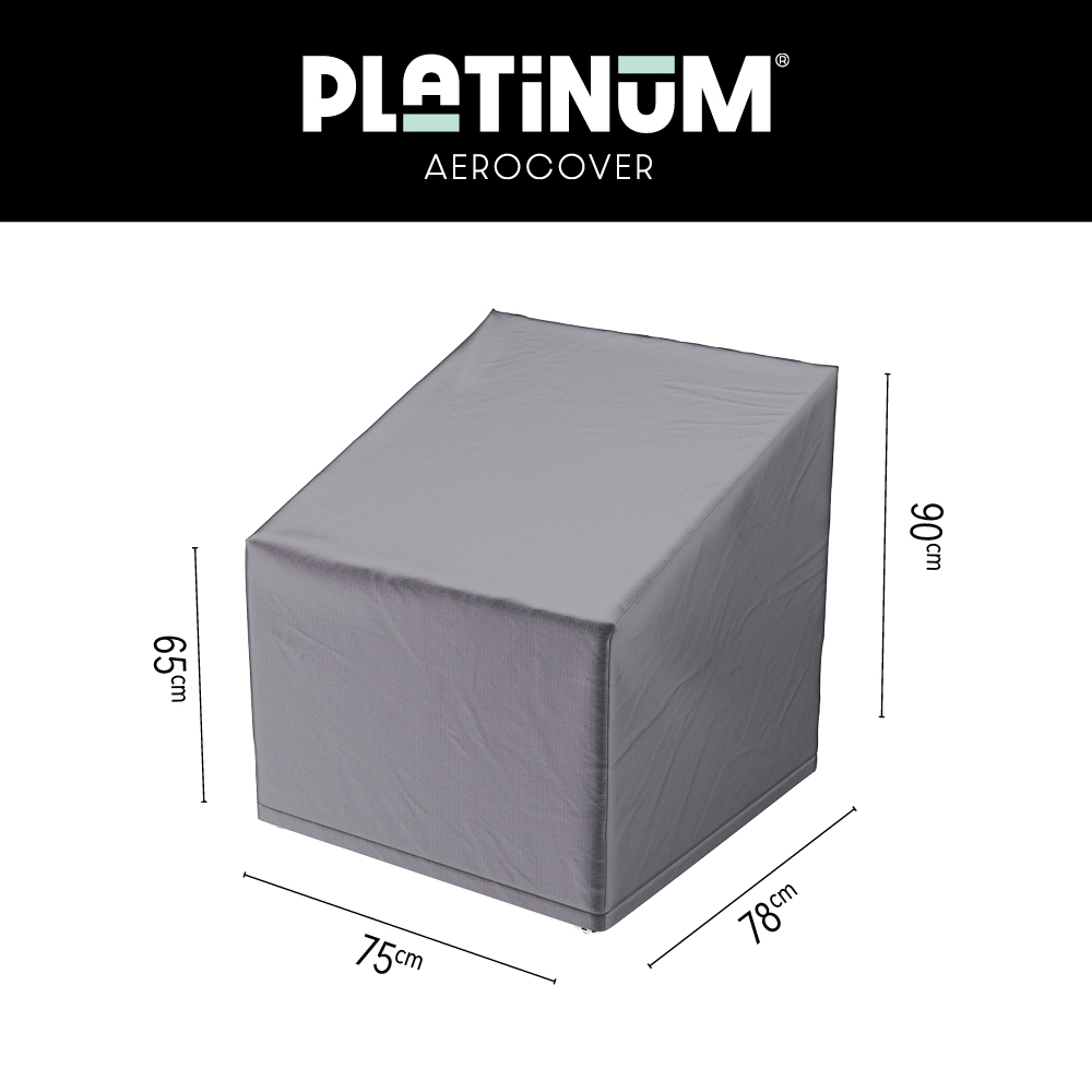 Platinum Aerocover loungestoelhoes hoge rug 75