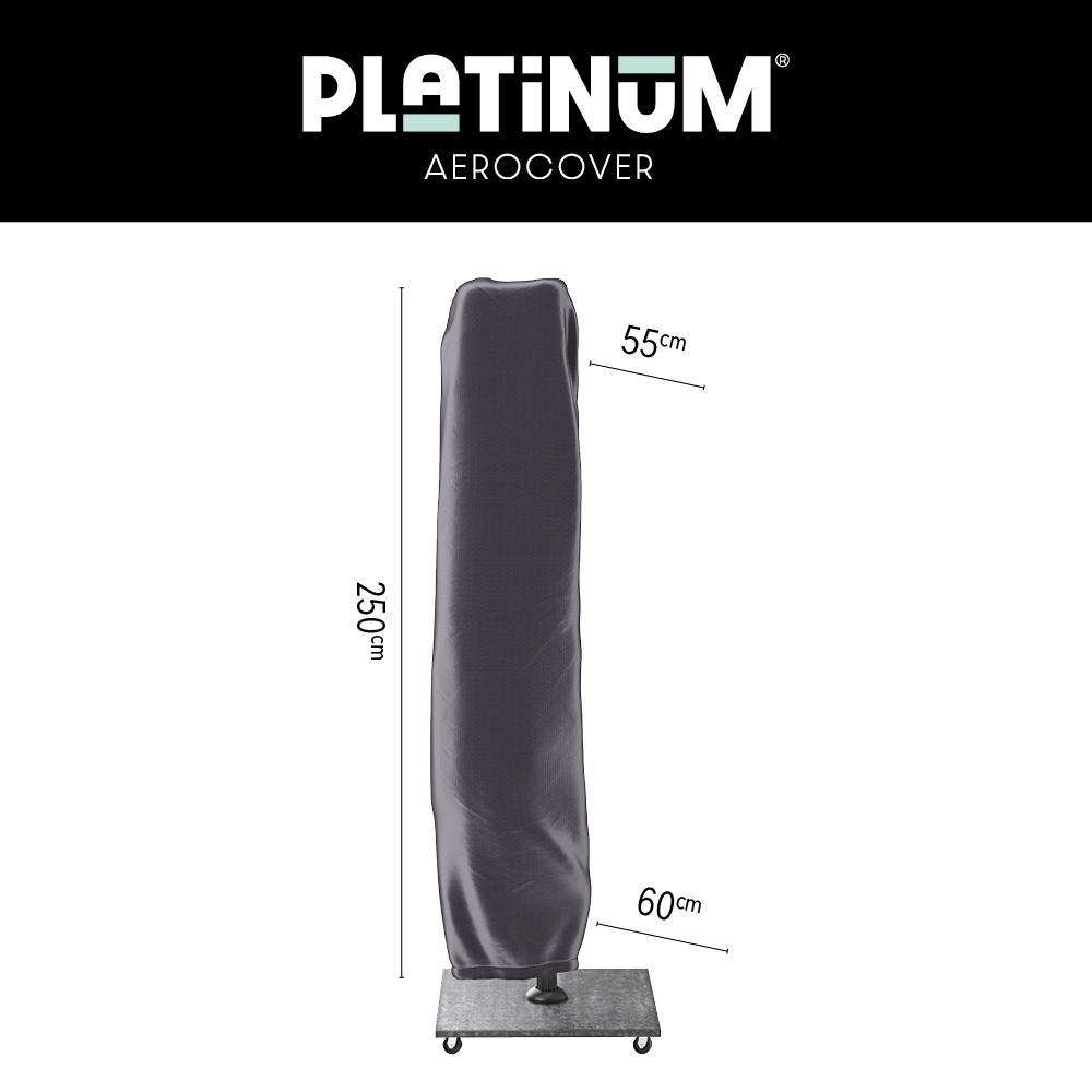 Platinum AeroCover Parasolhoes 250 cm