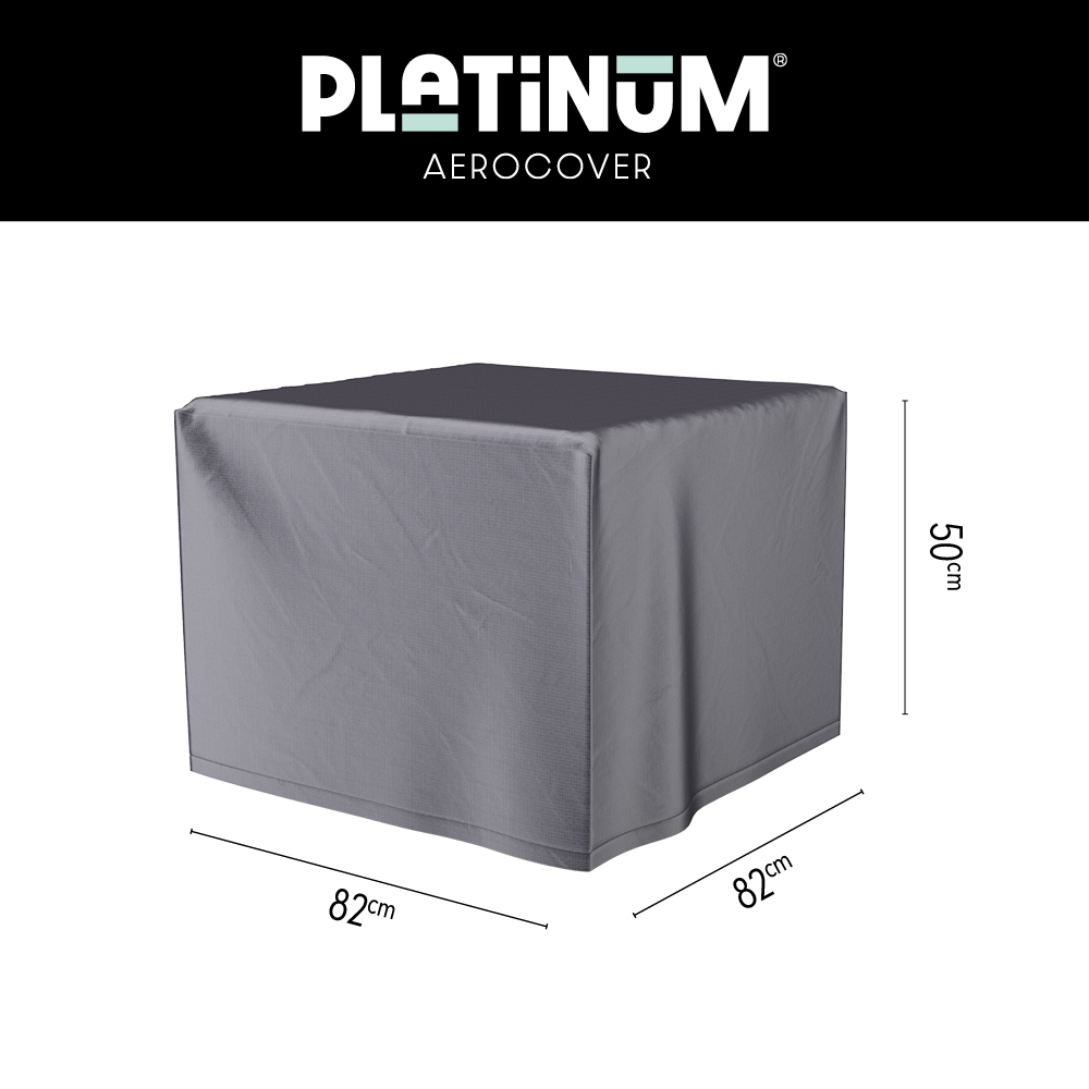 Platinum Aerocover vuurtafelhoes 82x82x50cm