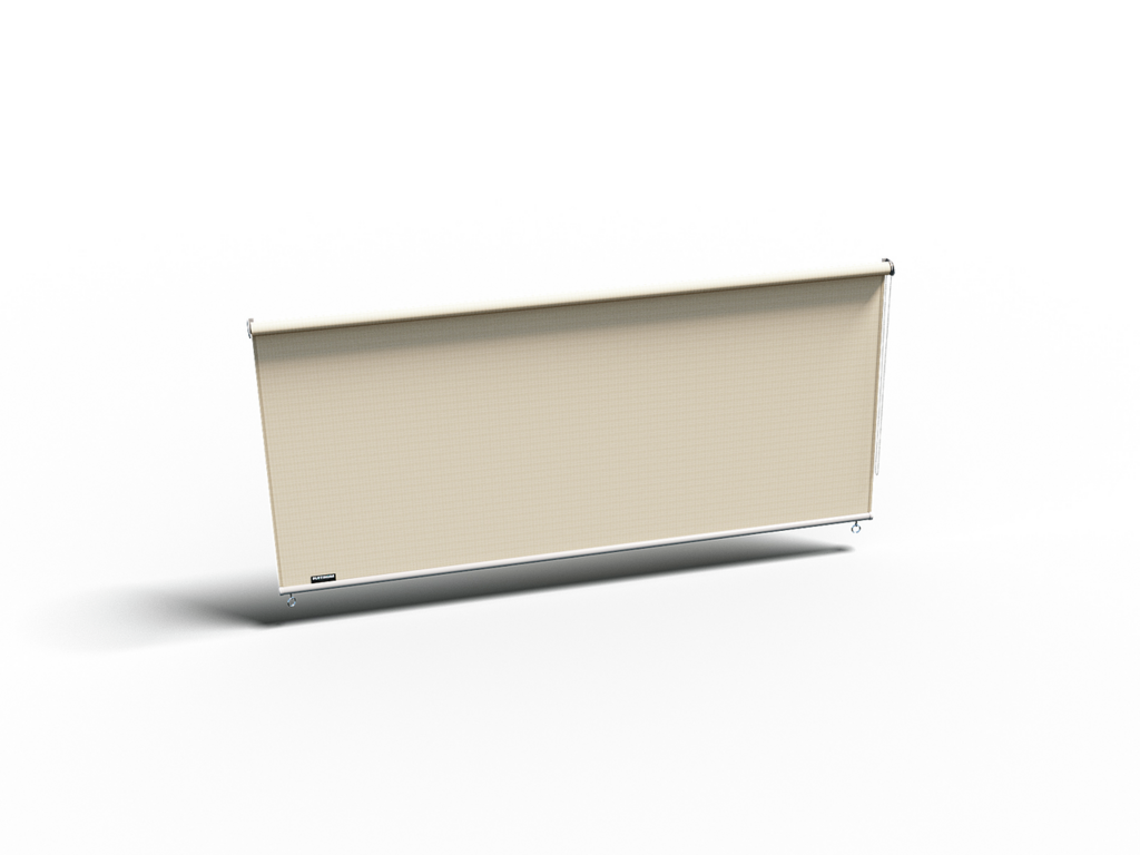 Platinum Rolgordijn voor buiten gebroken wit B296xL240