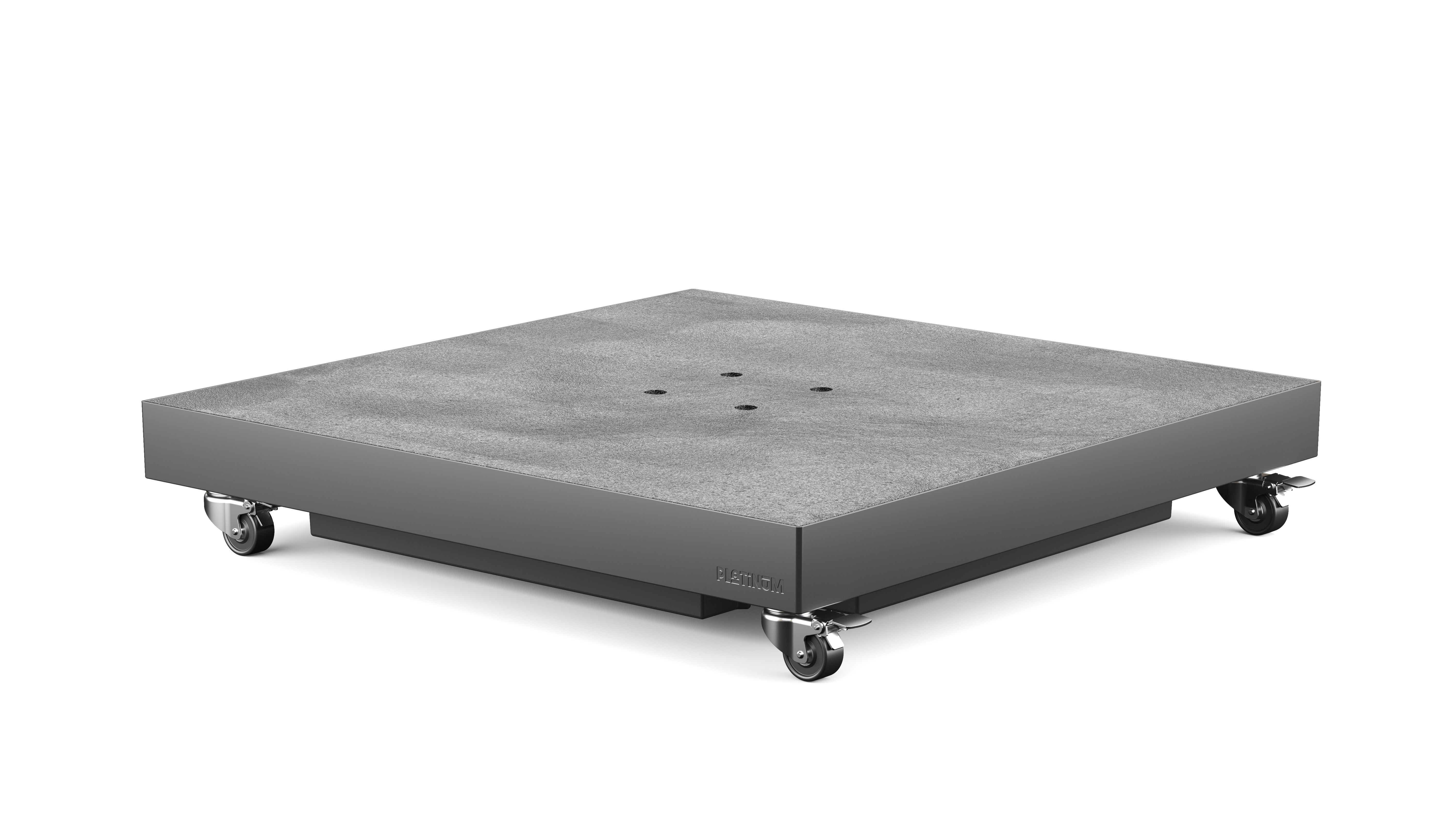 Platinum Caramica vulbare parasolvoet antraciet 90kg