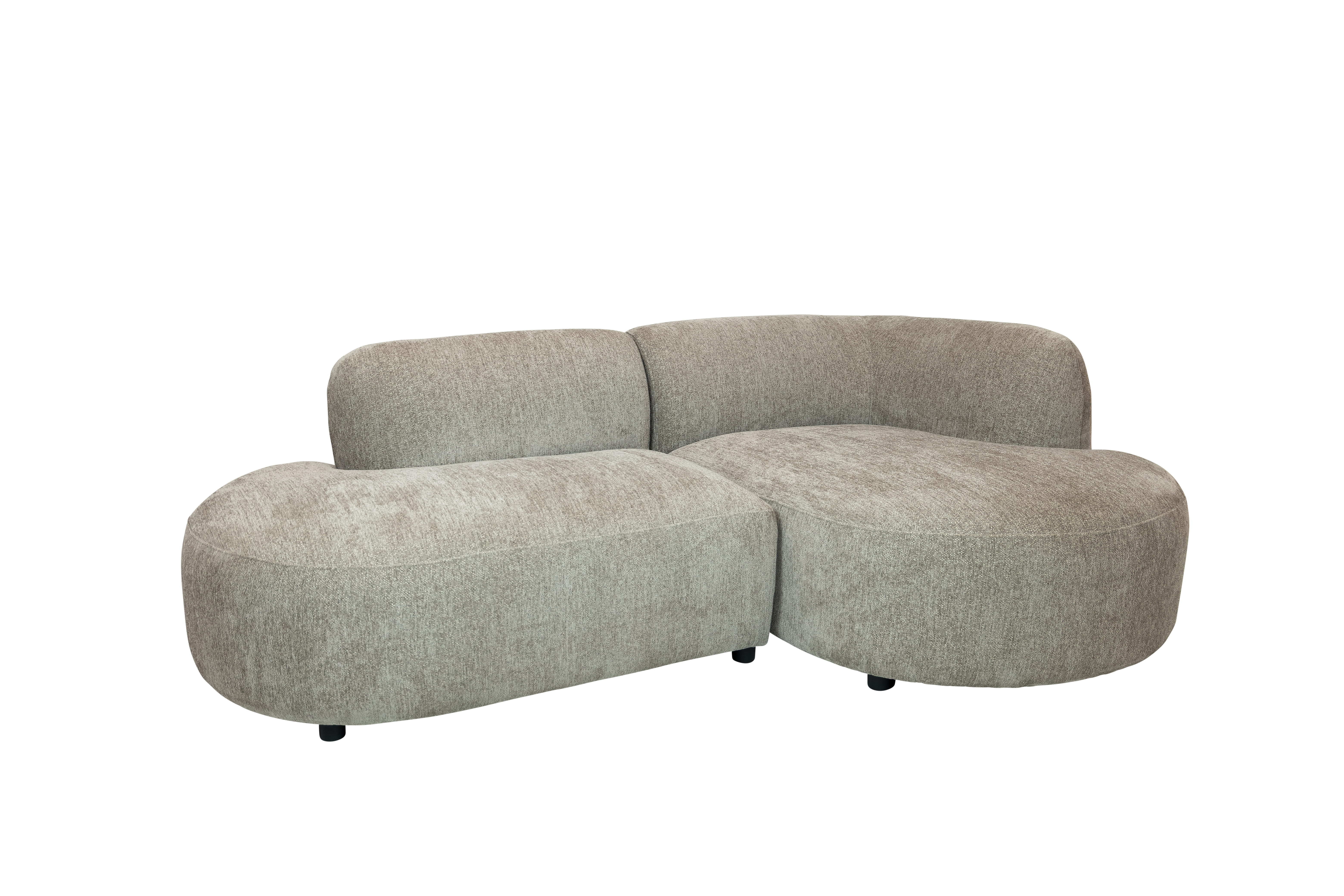 2-zits bank Mila chaise longue