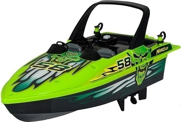 Nikko RC Race Boat: Energy Green afbeelding