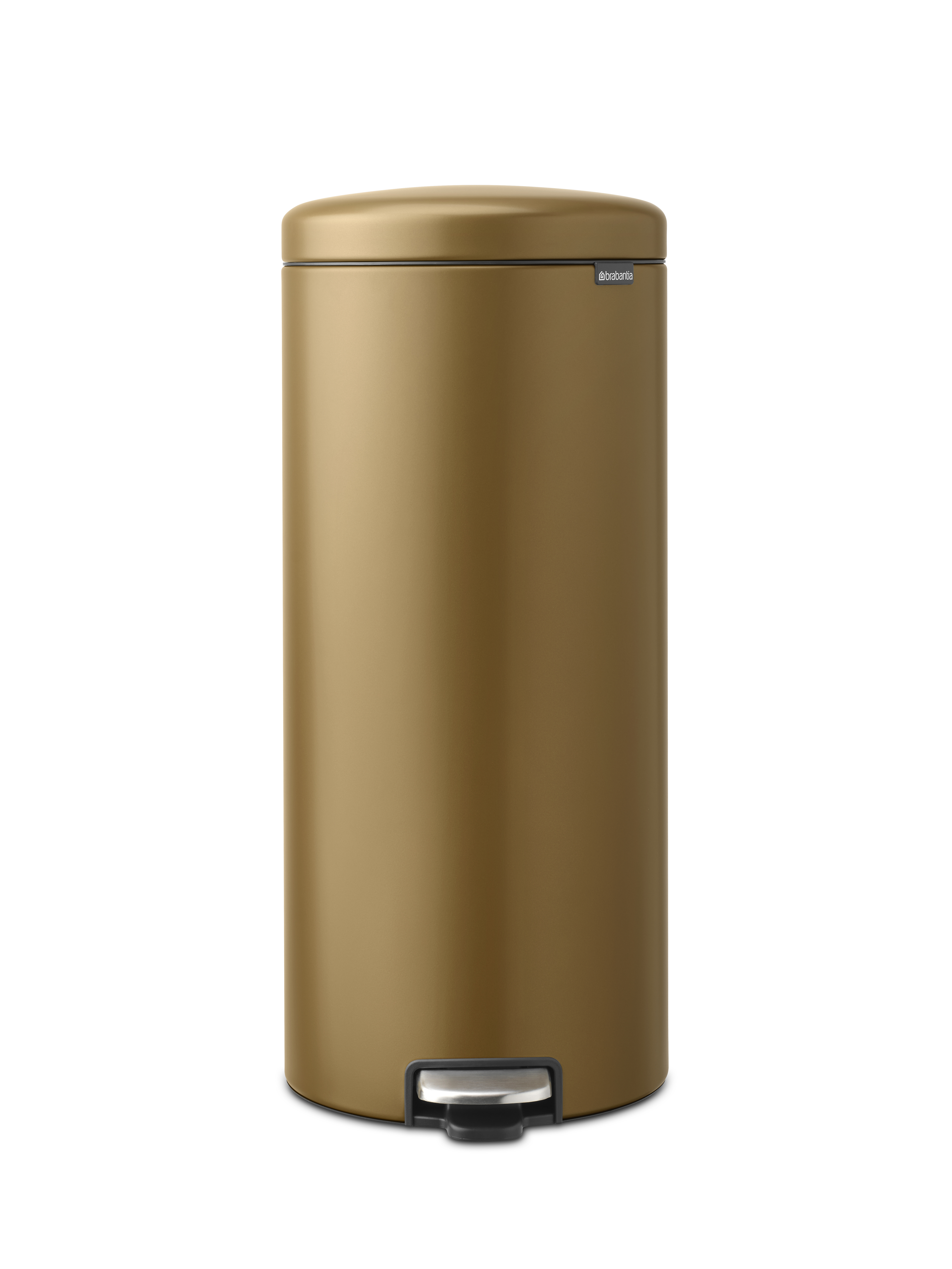Brabantia pedaalemmer NewIcon 30 liter warm brass