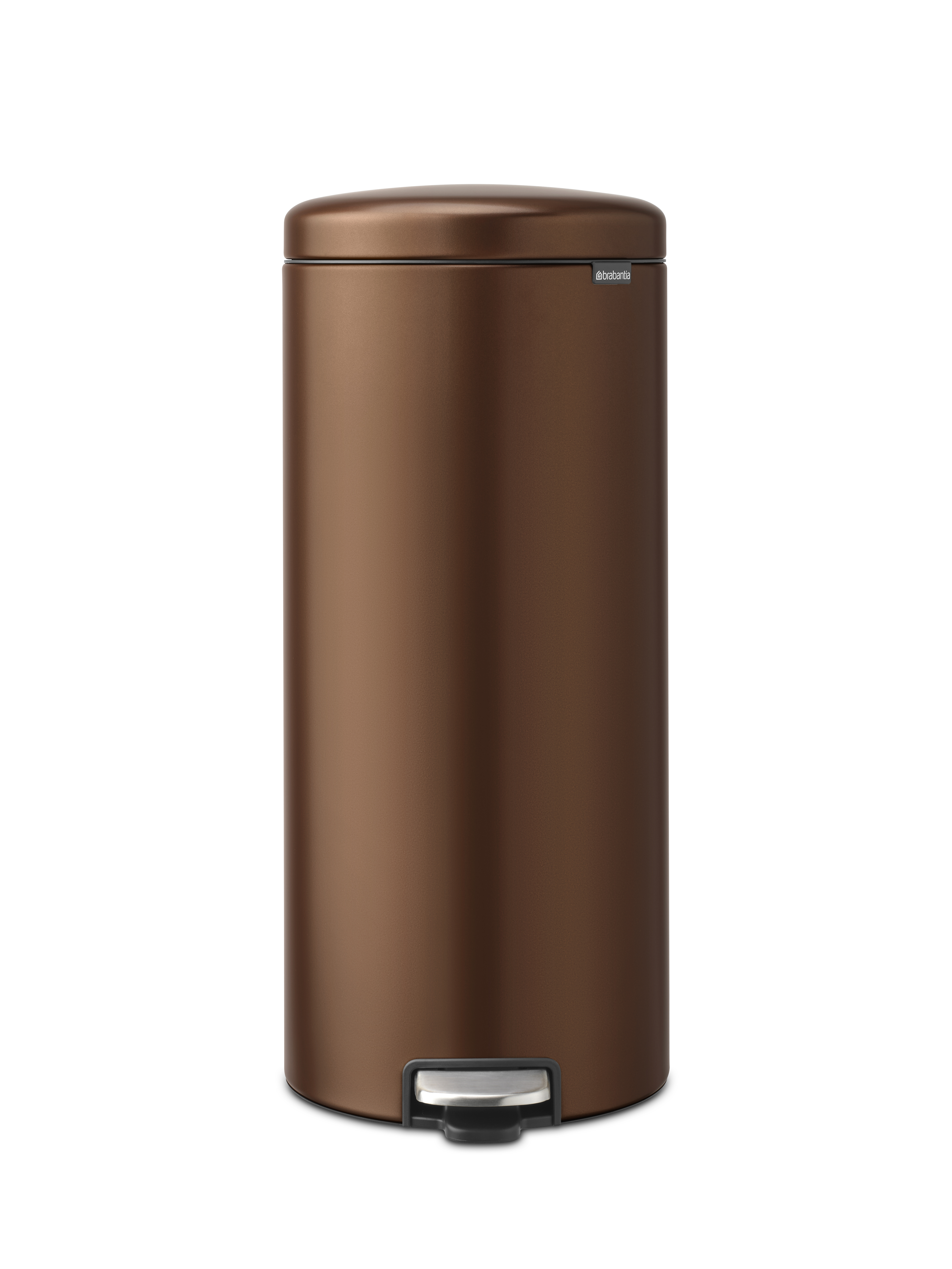 Brabantia pedaalemmer NewIcon 30 liter warm bronze