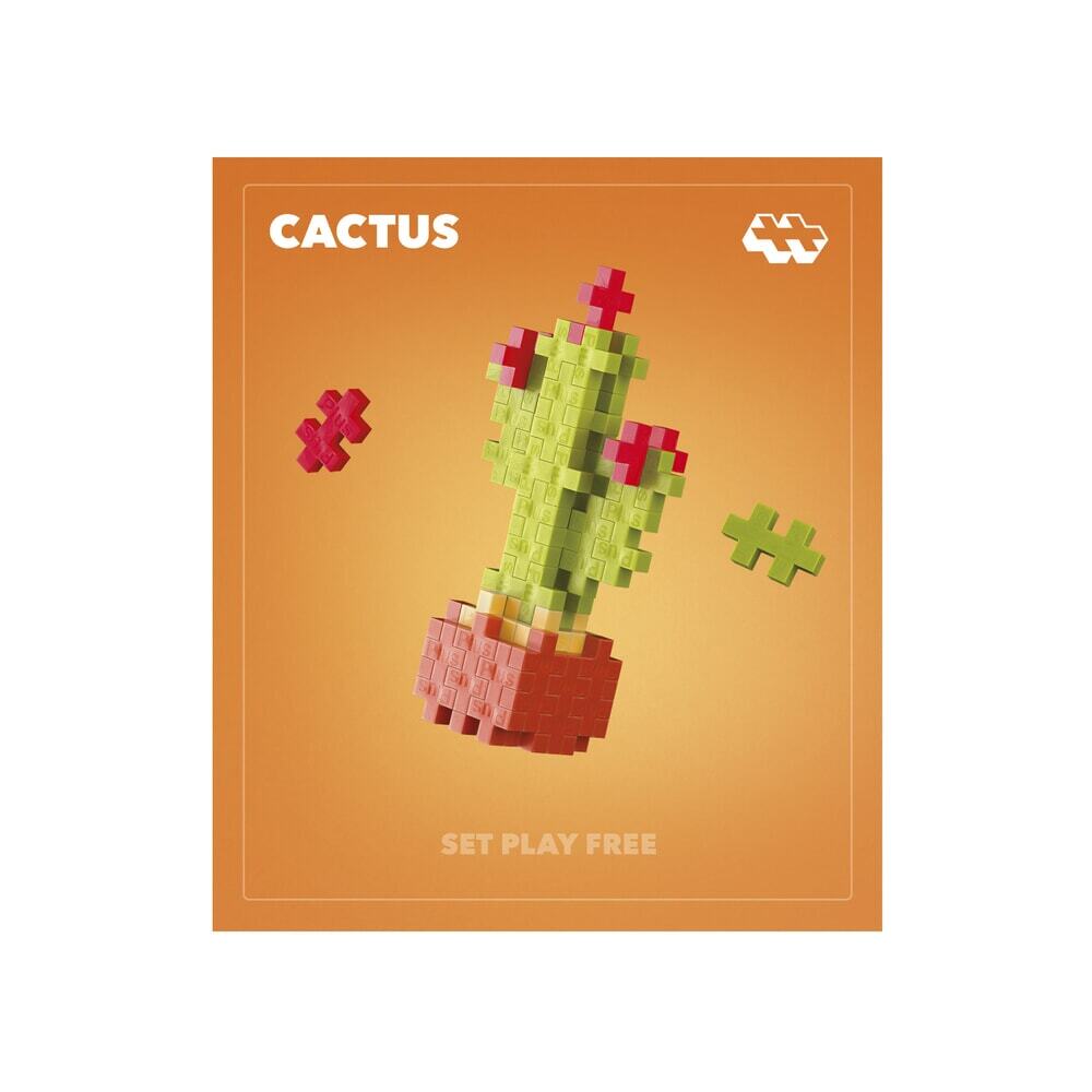 Plus-Plus plant pakket cactus (4343)