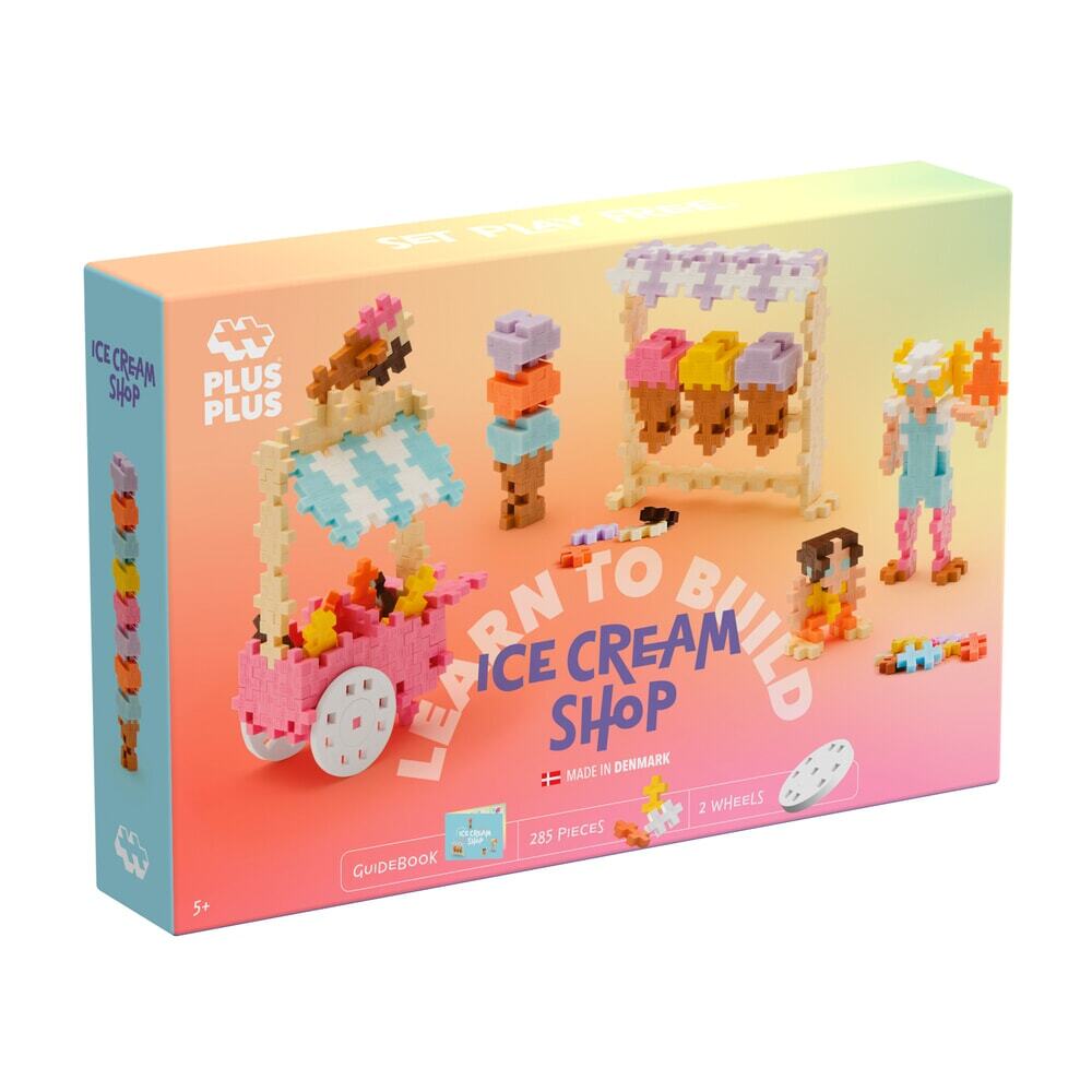 Plus-Plus Learn to Build ice cream shop: 275 stuks (4351)