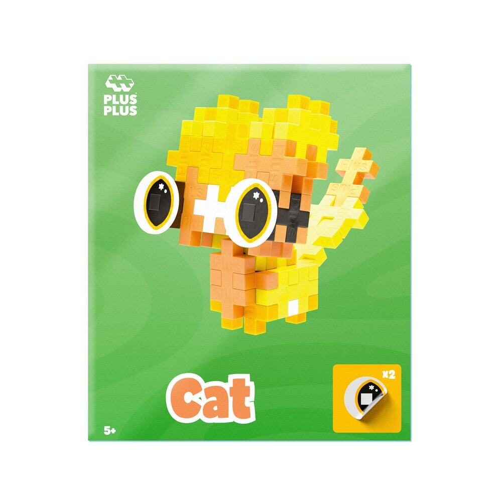Plus-Plus pet pakket curious cat (4370)