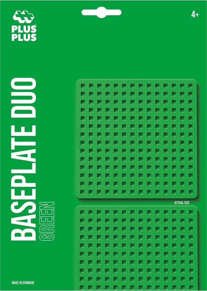 Plusplus Bouwplaat groen Plus-Plus: 2 stuks 4022 afbeelding