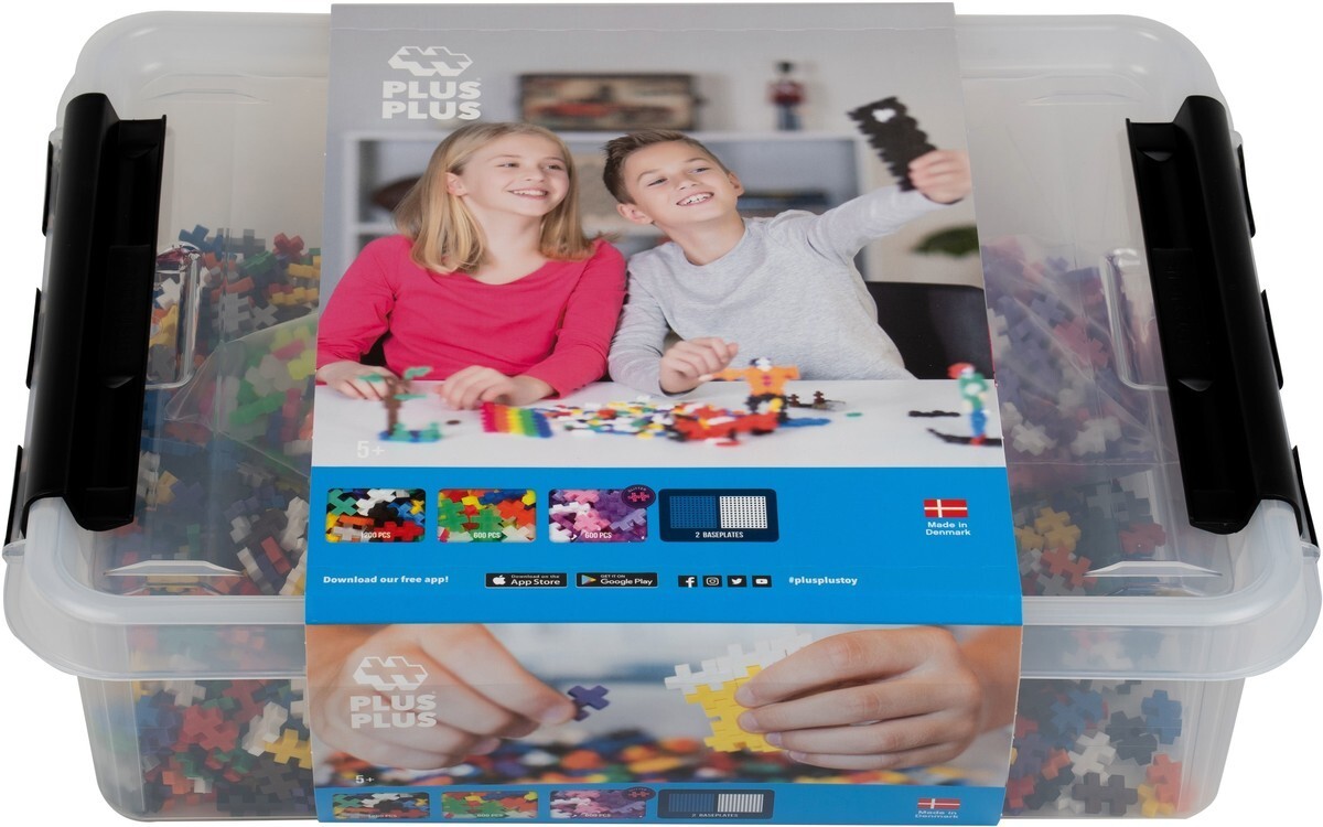 Plus-Plus opbergbox: 2400 stuks (3406)