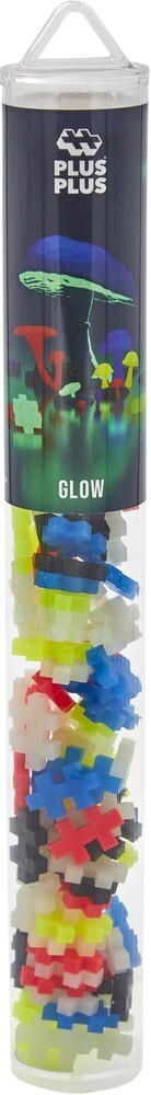 Plus-Plus tube glow: 100 stuks (4282)